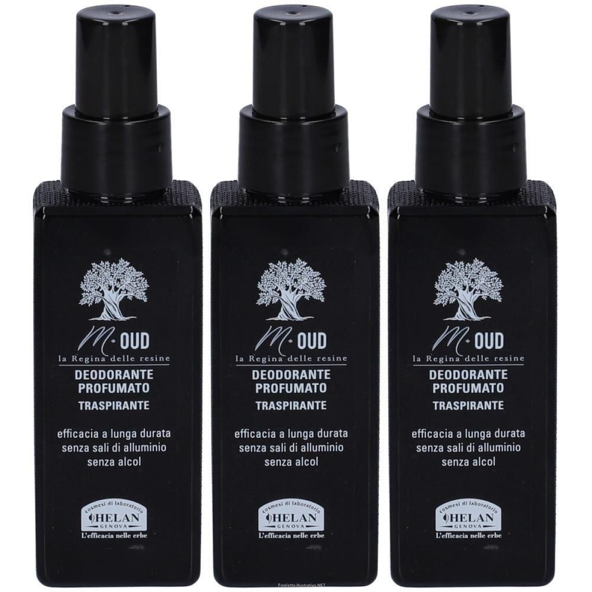 Trova prezzi di helan m-oud deodorante profumato traspirante in spray 3x100 ml e compra online