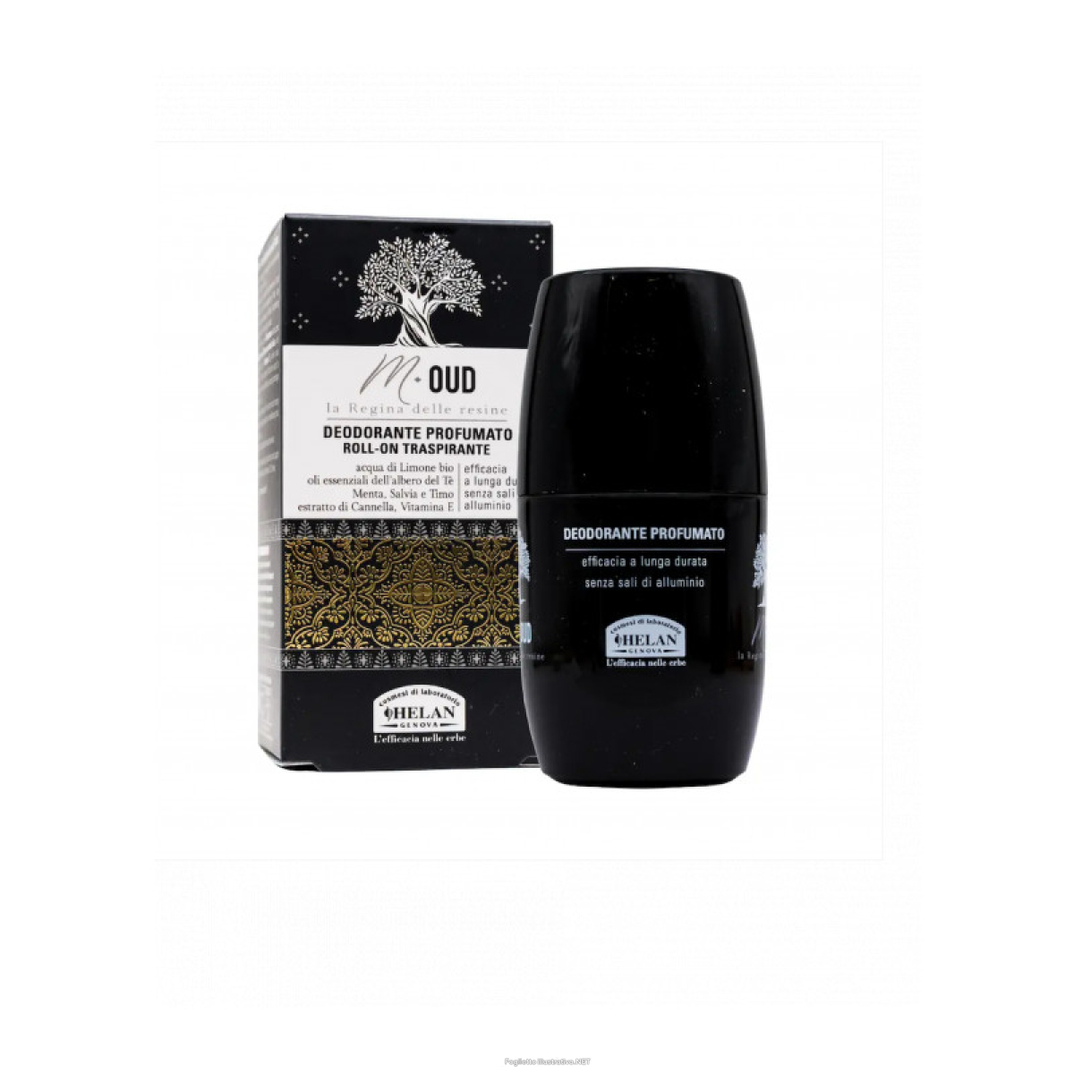 Trova prezzi di helan - m-oud deodorante roll on profumato confezione 50 ml e compra online