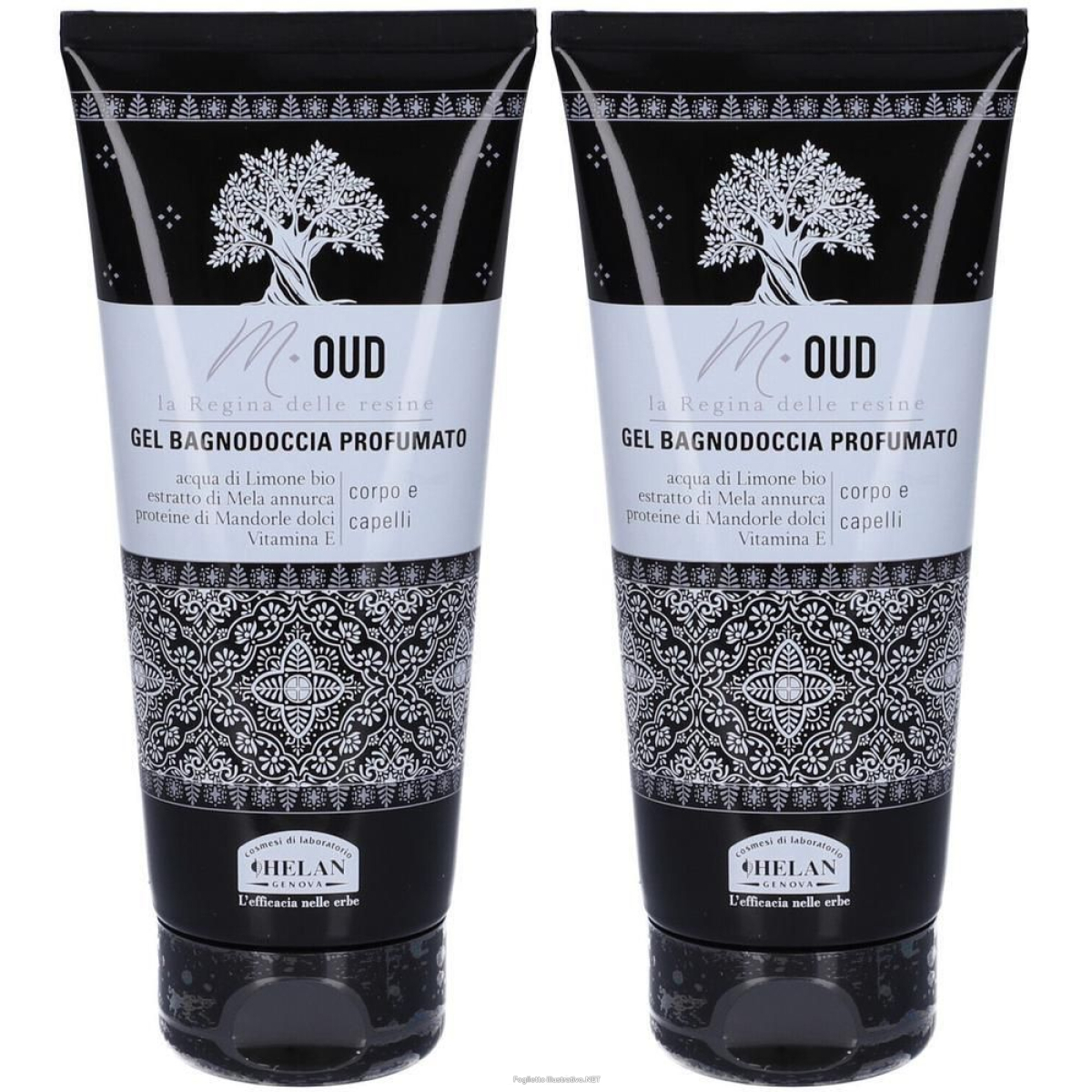 Trova prezzi di helan m-oud gel bagnodoccia profumato 2x200 ml e compra online