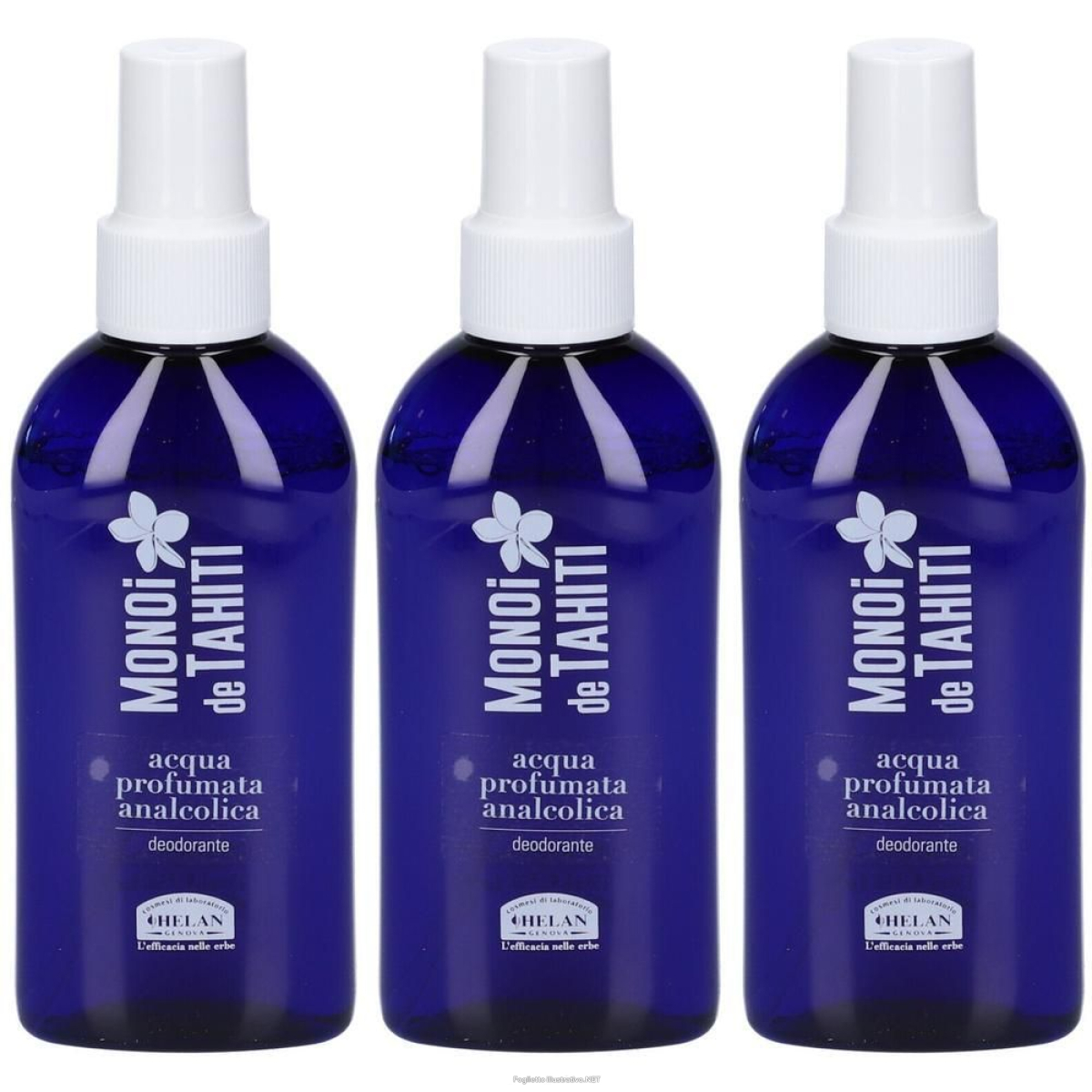 Trova prezzi di helan monoi de tahiti acqua profumata analcoolica 3x150 ml profumo e compra online