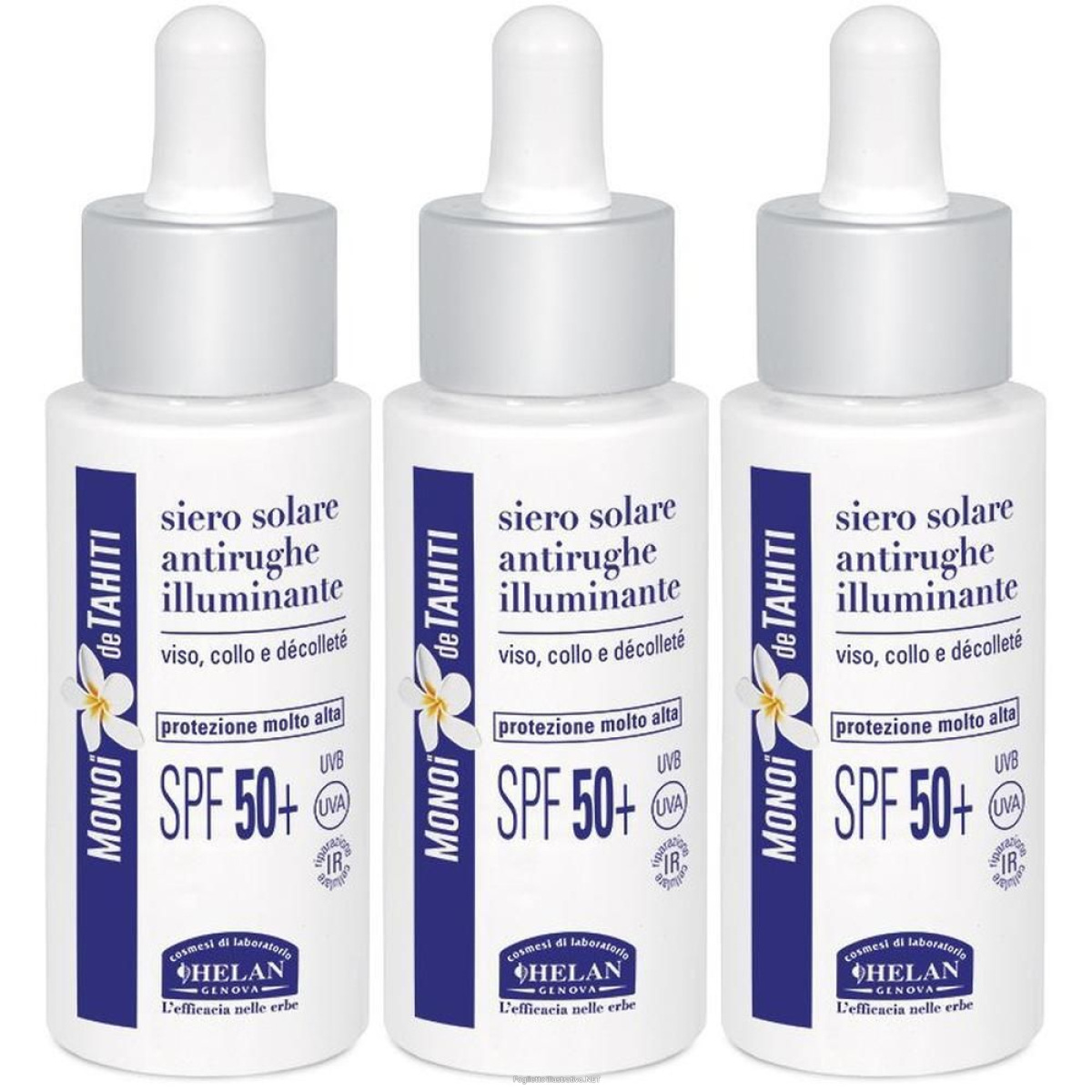 Trova prezzi di helan monoi de tahiti miti - siero solare illuminante antirughe spf50+ e compra online