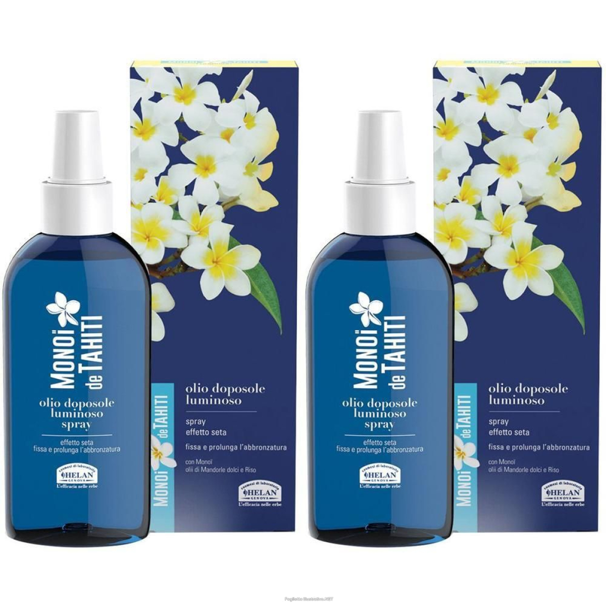Trova prezzi di helan monoi de tahiti olio doposole luminoso 2x150 ml e compra online