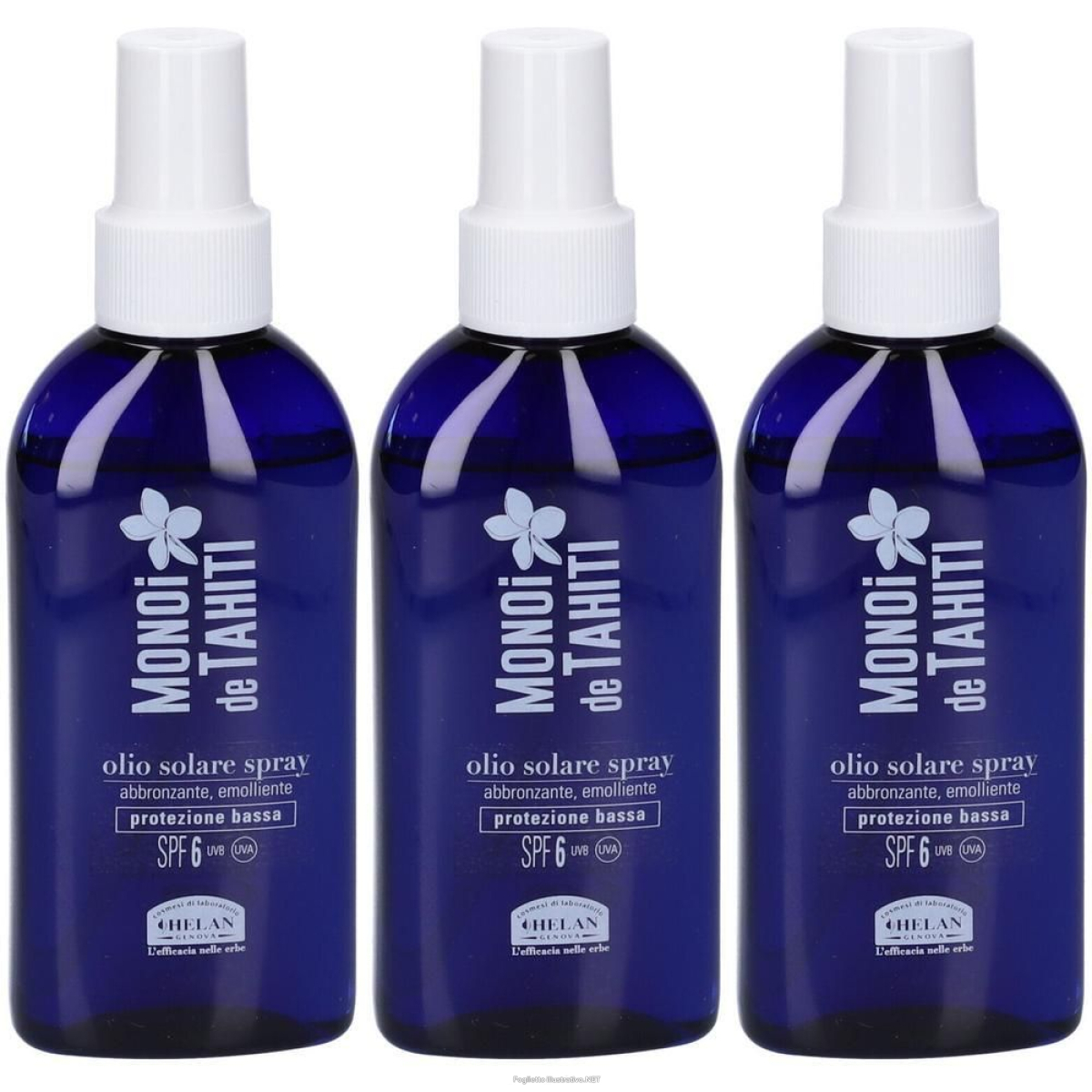 Trova prezzi di helan monoi de tahiti olio solare spray 150 ml e compra online
