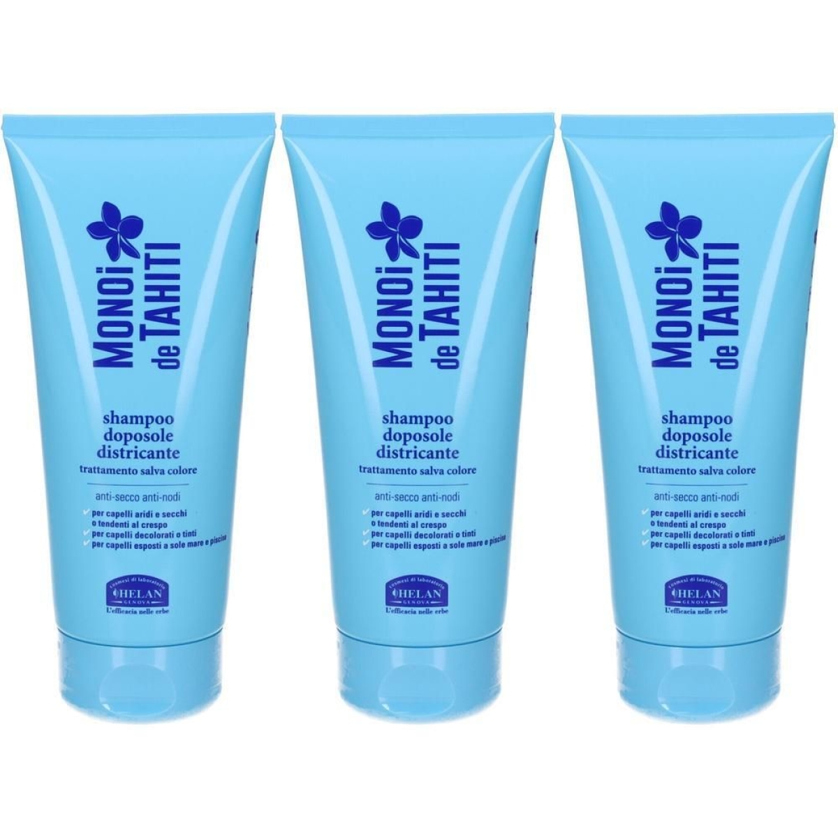 Trova prezzi di helan monoi de tahiti shampoo doposole districante 3x200 ml e compra online