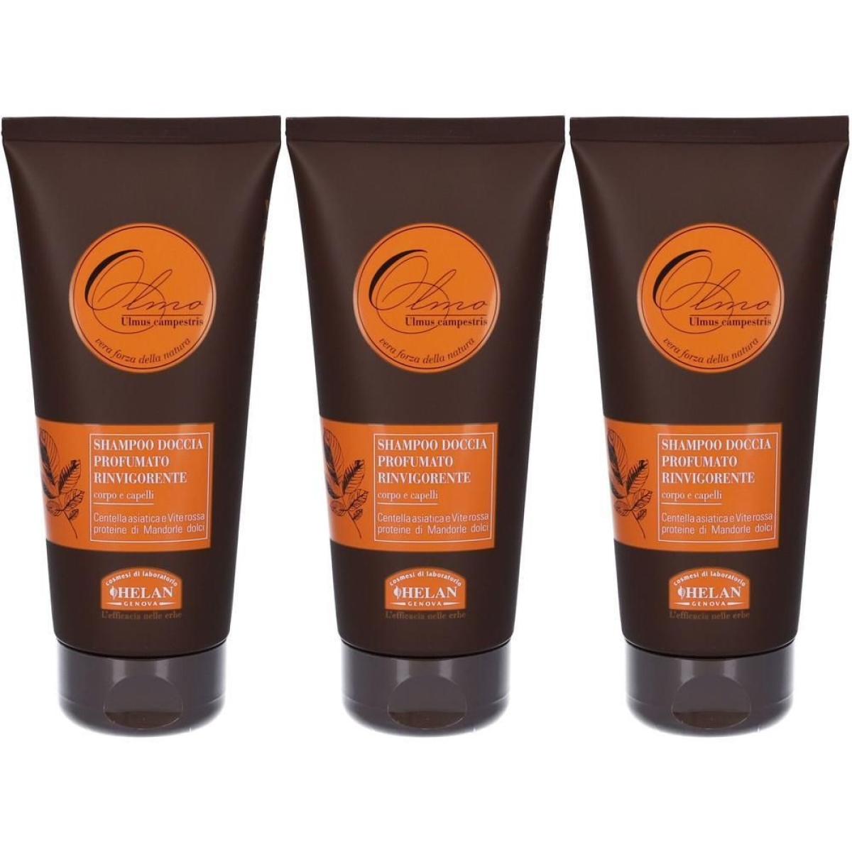 Trova prezzi di Helan olmo shampo doccia 3x200 ml e compra online