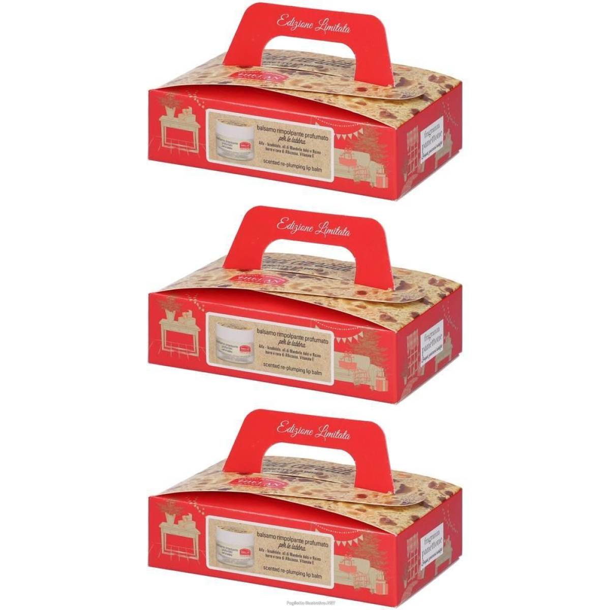 Trova prezzi di helan panettone cofanetto labbra 3x1 st e compra online