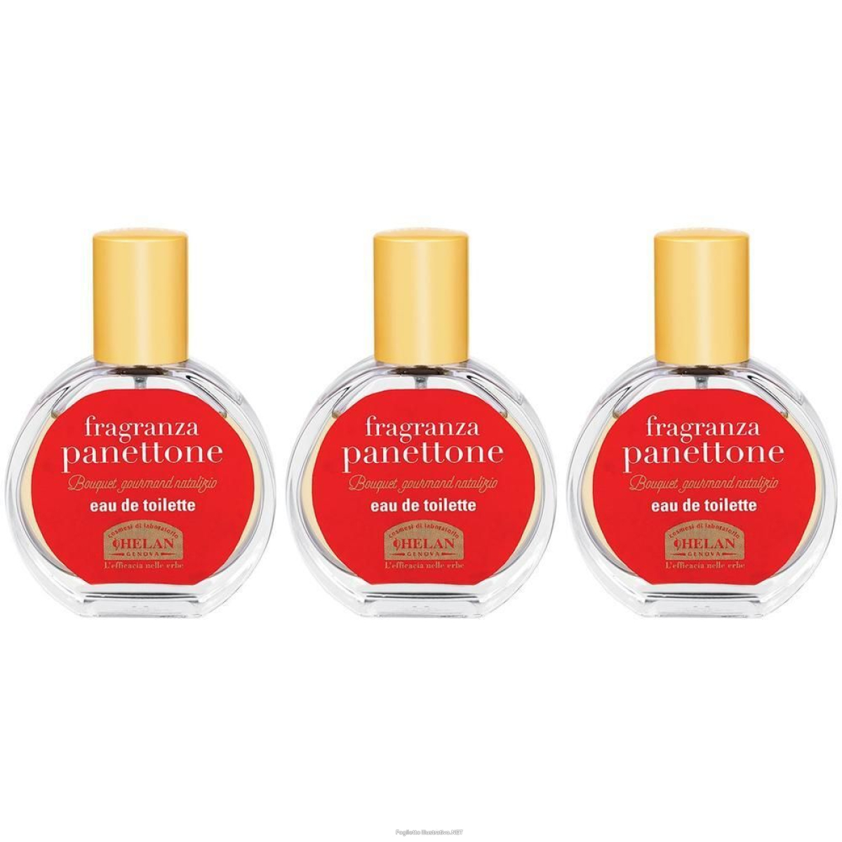 Trova prezzi di helan panettone eau de toilette 3x30 ml e compra online