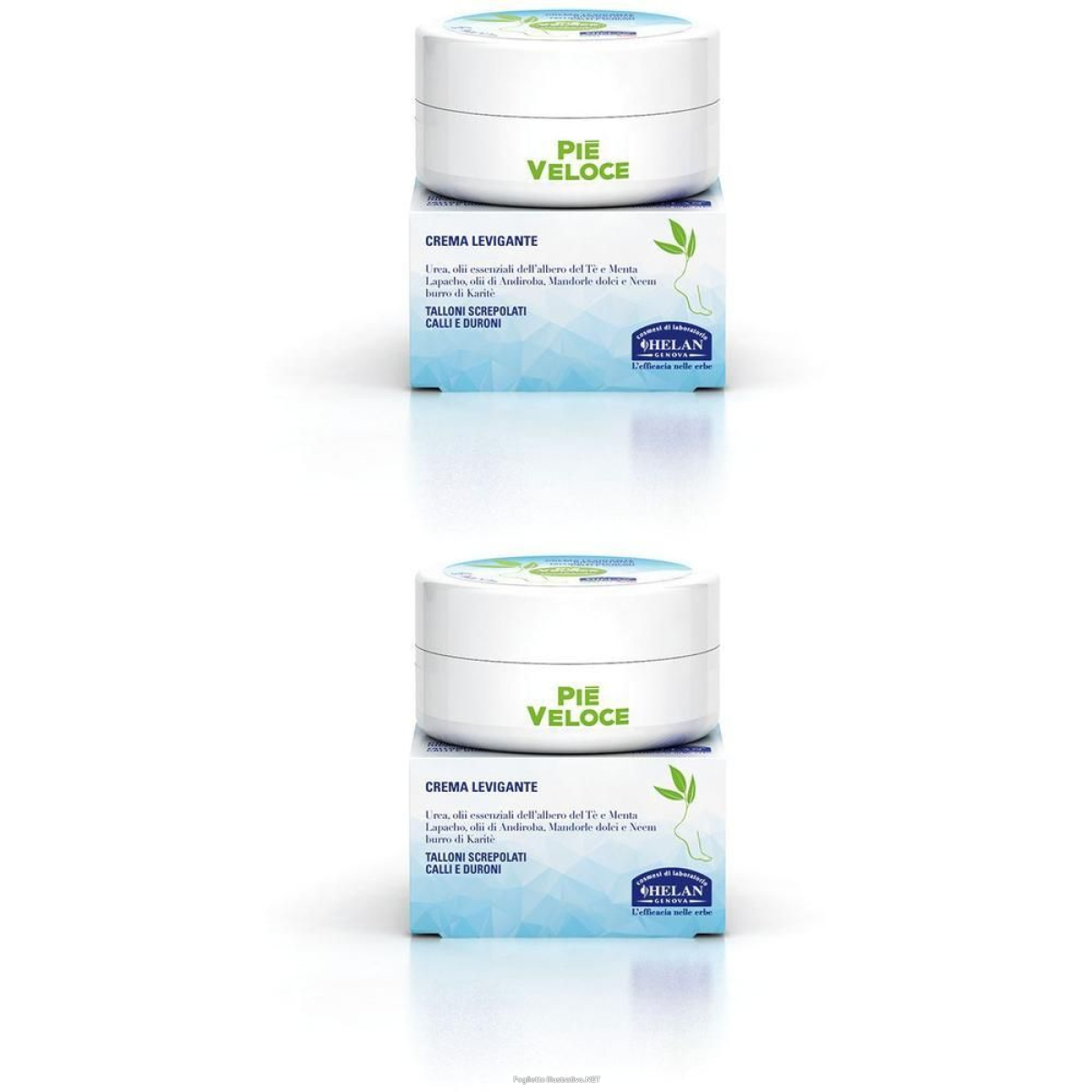Trova prezzi di helan pie veloce crema levigante 2x50 ml e compra online