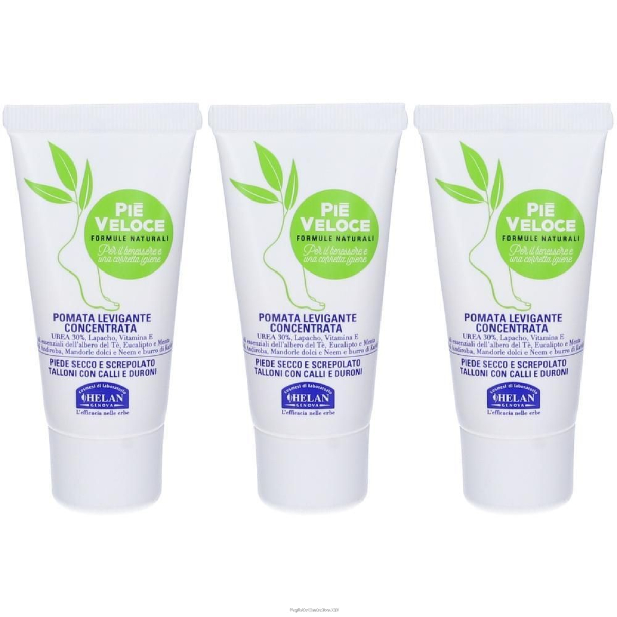 Trova prezzi di helan pie veloce pomata levigante concentrata 3x30 ml e compra online