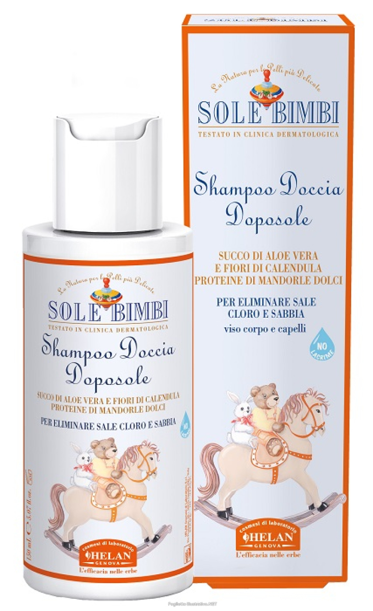 Trova prezzi di helan sole bimbi shampoo doccia doposole con aloe vera e calendula 150ml e compra online