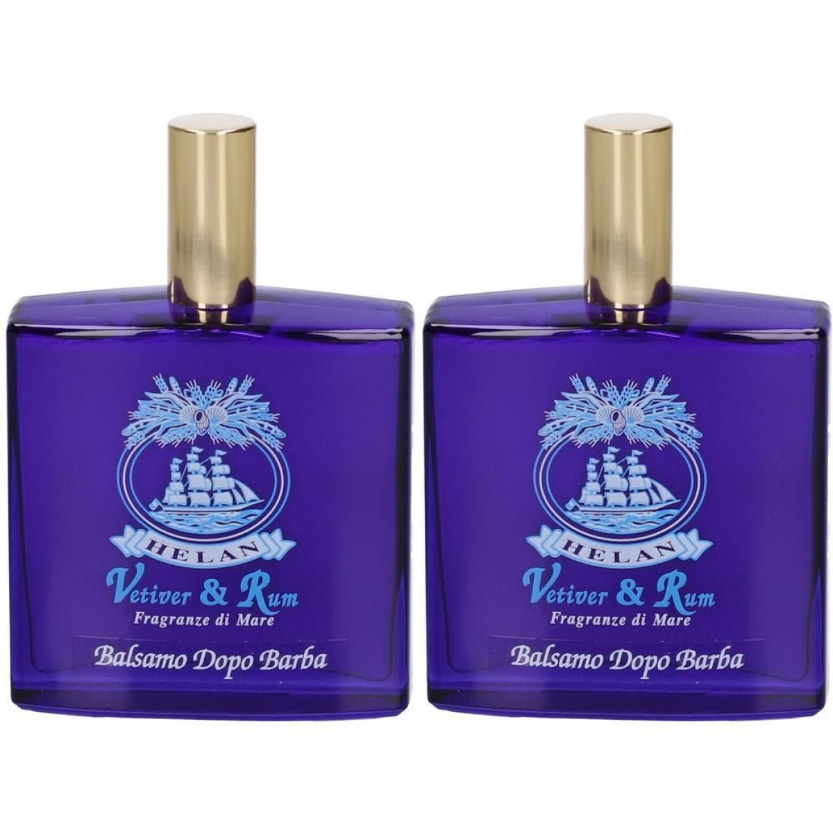 Trova prezzi di Helan vetiver & rum balsamo dopobarba analcolico 2x100 ml e compra online