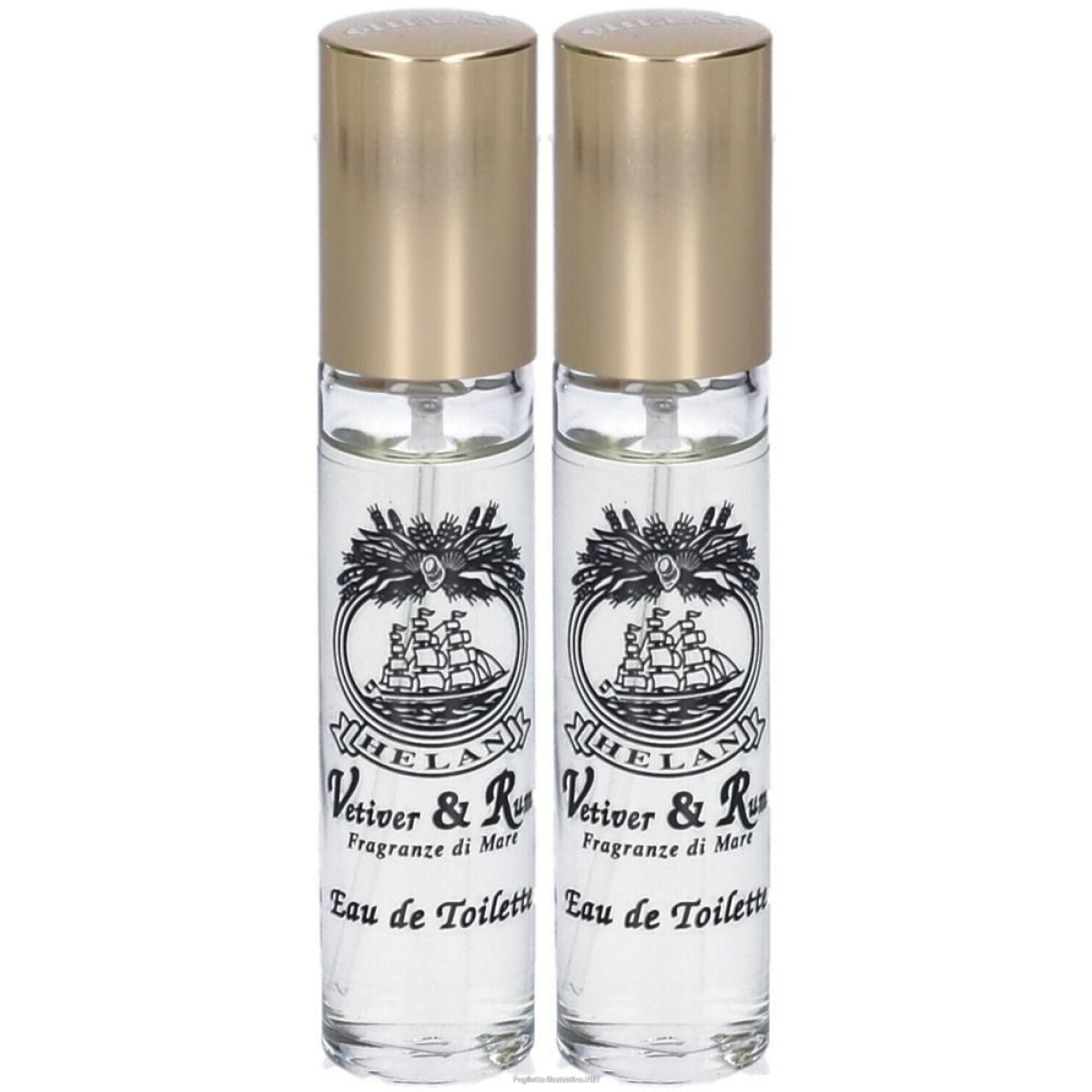 Trova prezzi di helan vetiver & rum eau de toilette 2x10 ml e compra online