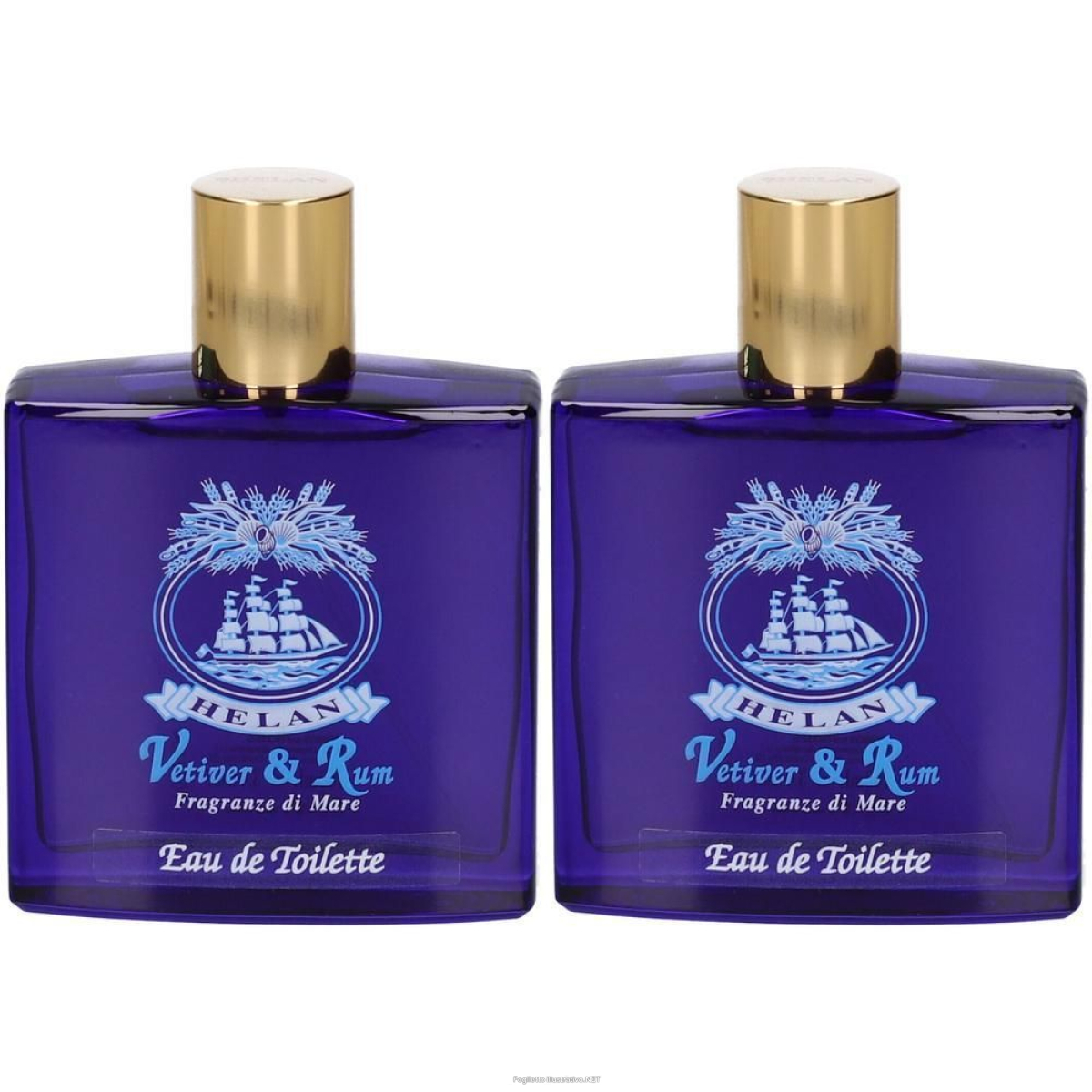 Trova prezzi di helan vetiver & rum eau de toilette 2x100 ml e compra online
