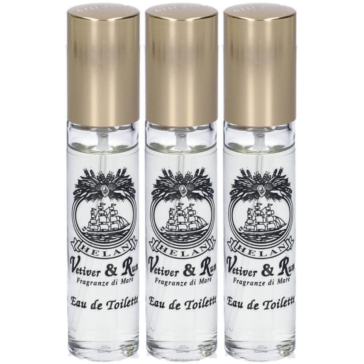 Trova prezzi di helan vetiver & rum eau de toilette 3x10 ml e compra online