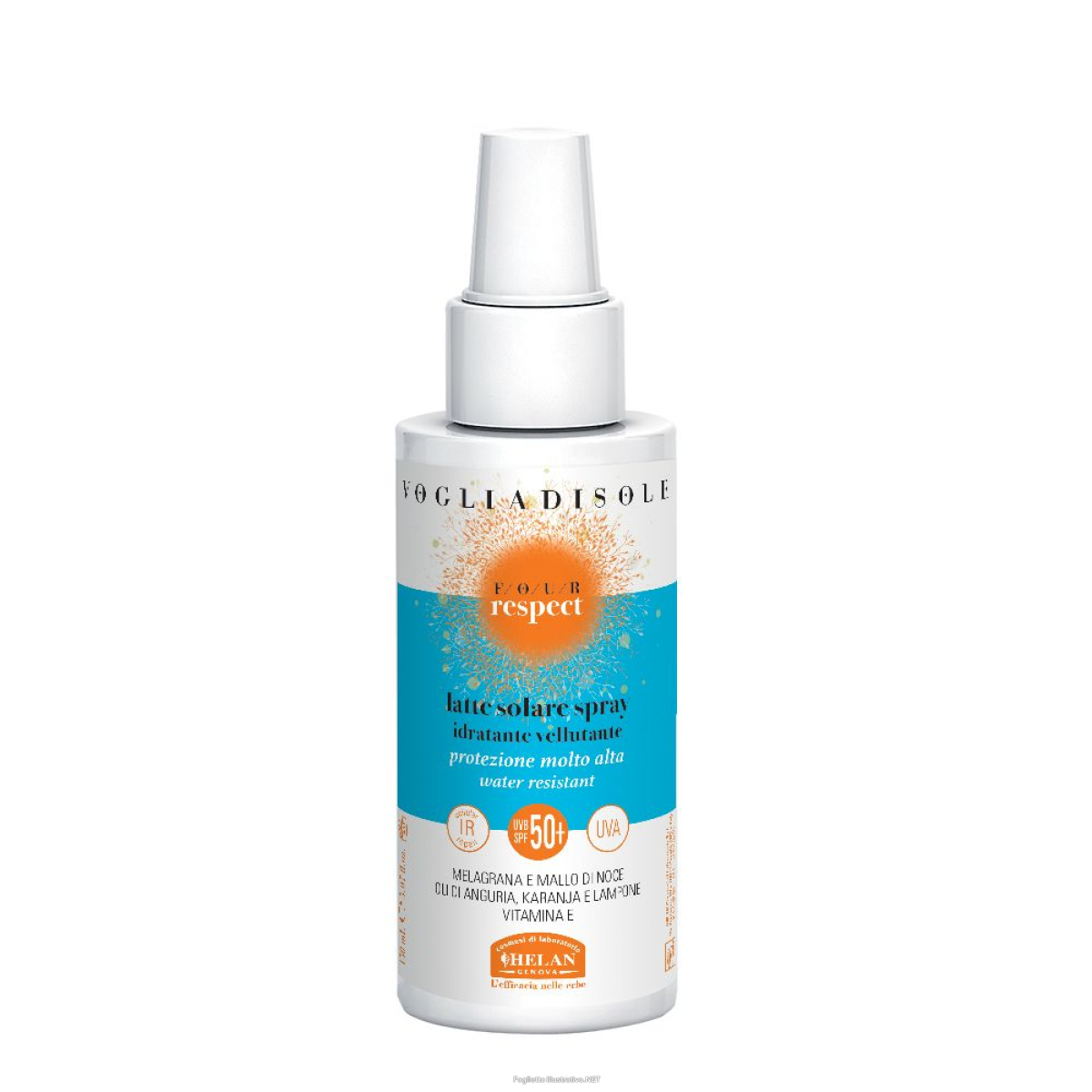 Trova prezzi di helan vogliadisole respect latte solare spray spf50+ 150 ml crema sola e compra online