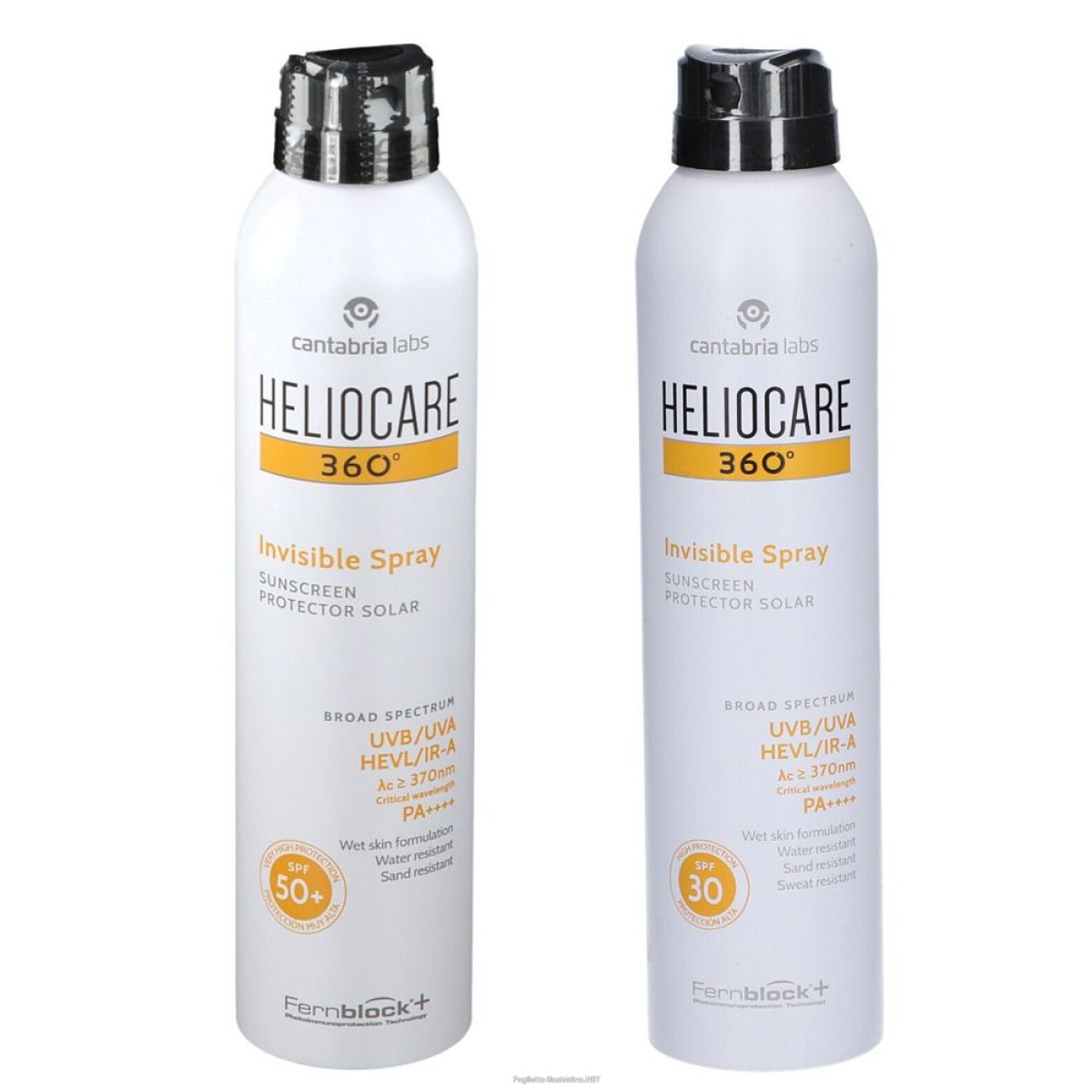 Trova prezzi di heliocare 360 invis spr spf30 + invisible spray 200+200 e compra online