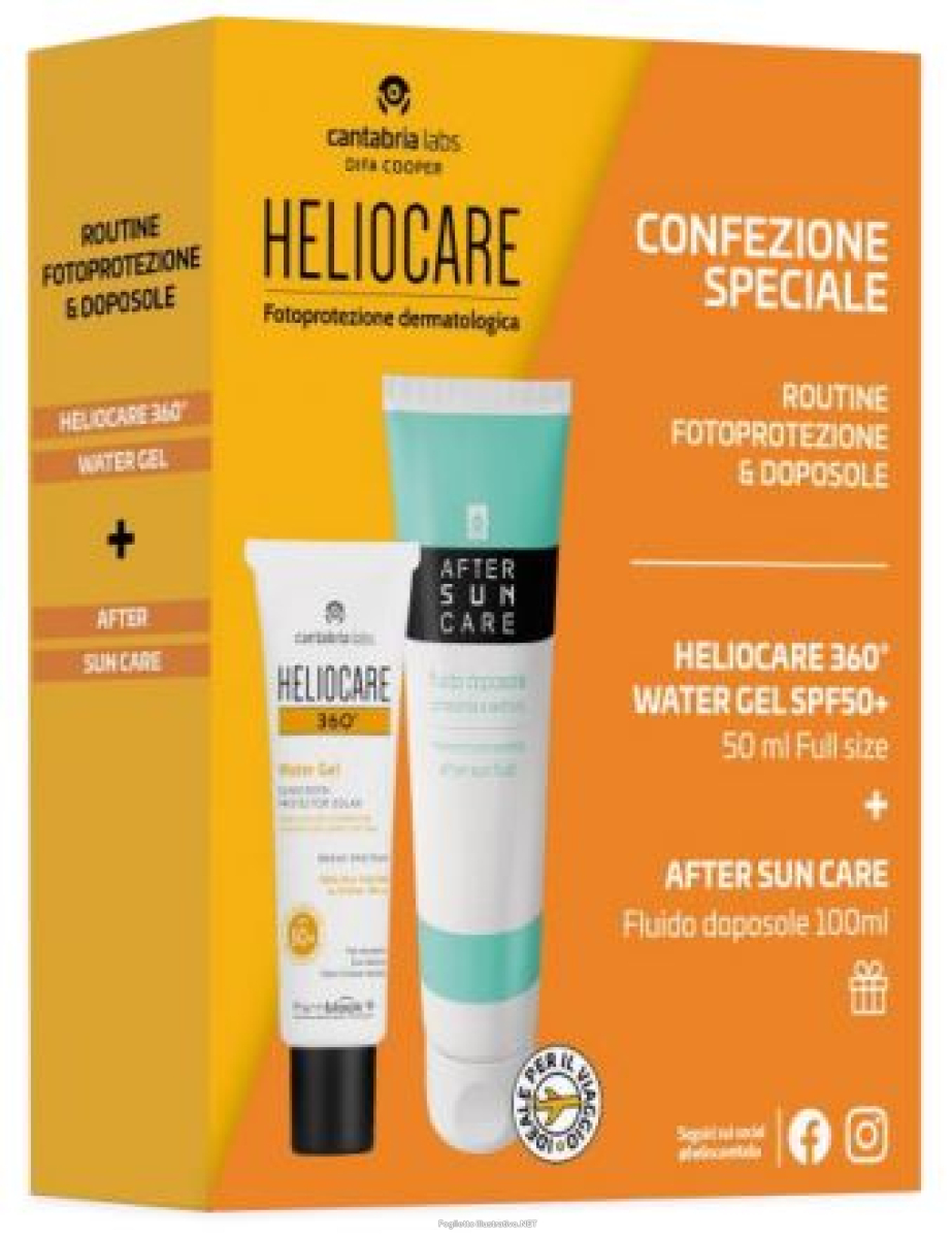 Trova prezzi di heliocare 360 water gel+after e compra online