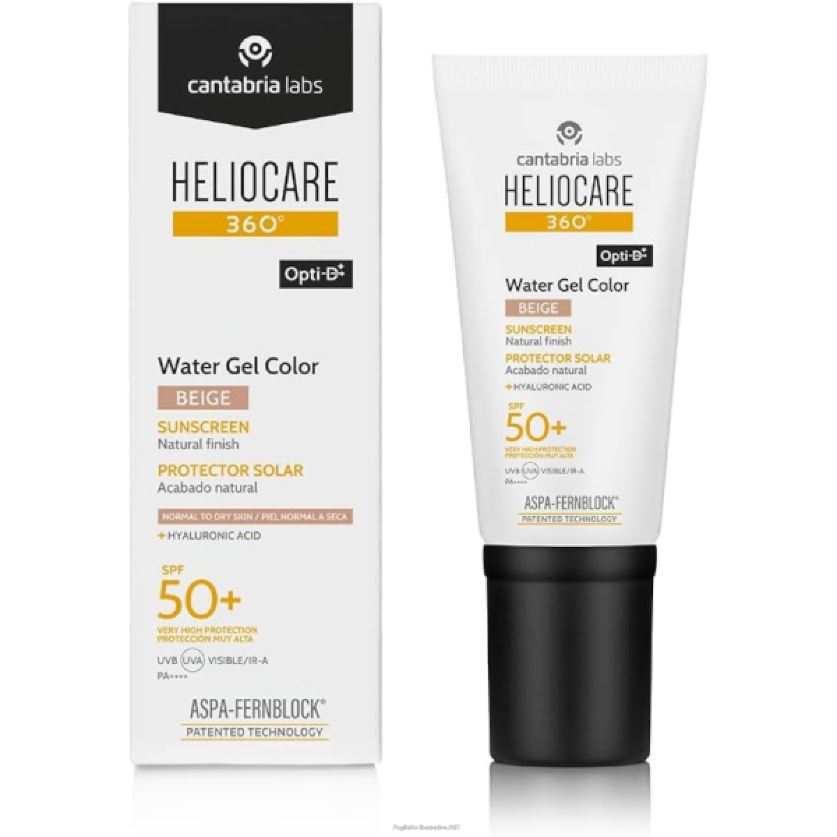 Trova prezzi di heliocare 360 water gel color beige protezione solare viso spf50+ 50ml e compra online