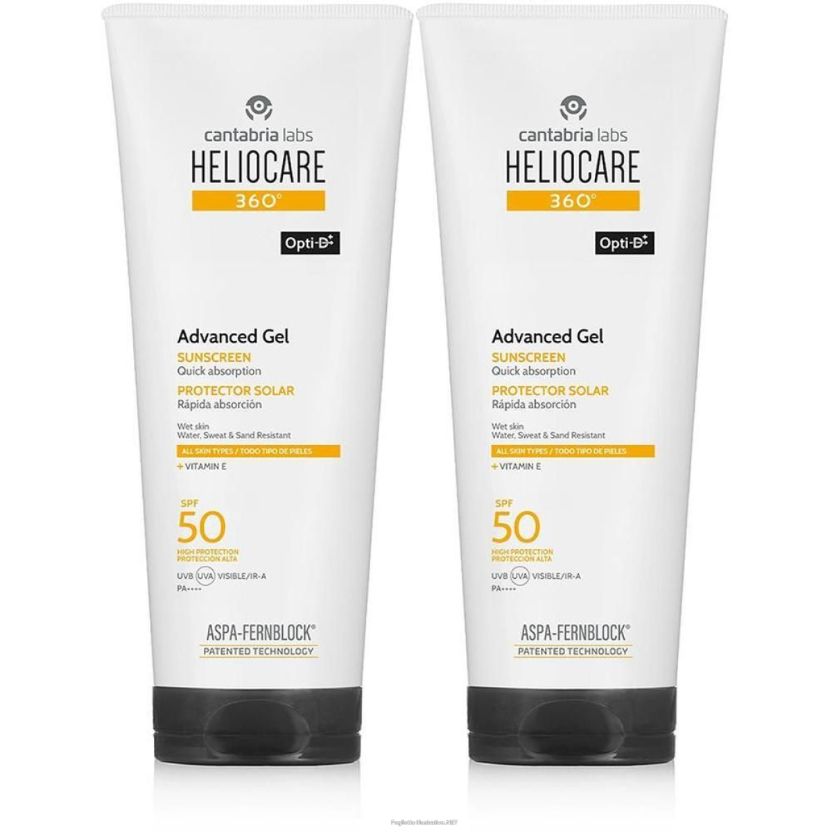 Trova prezzi di heliocare 360° advanced gel body 2x250 ml e compra online