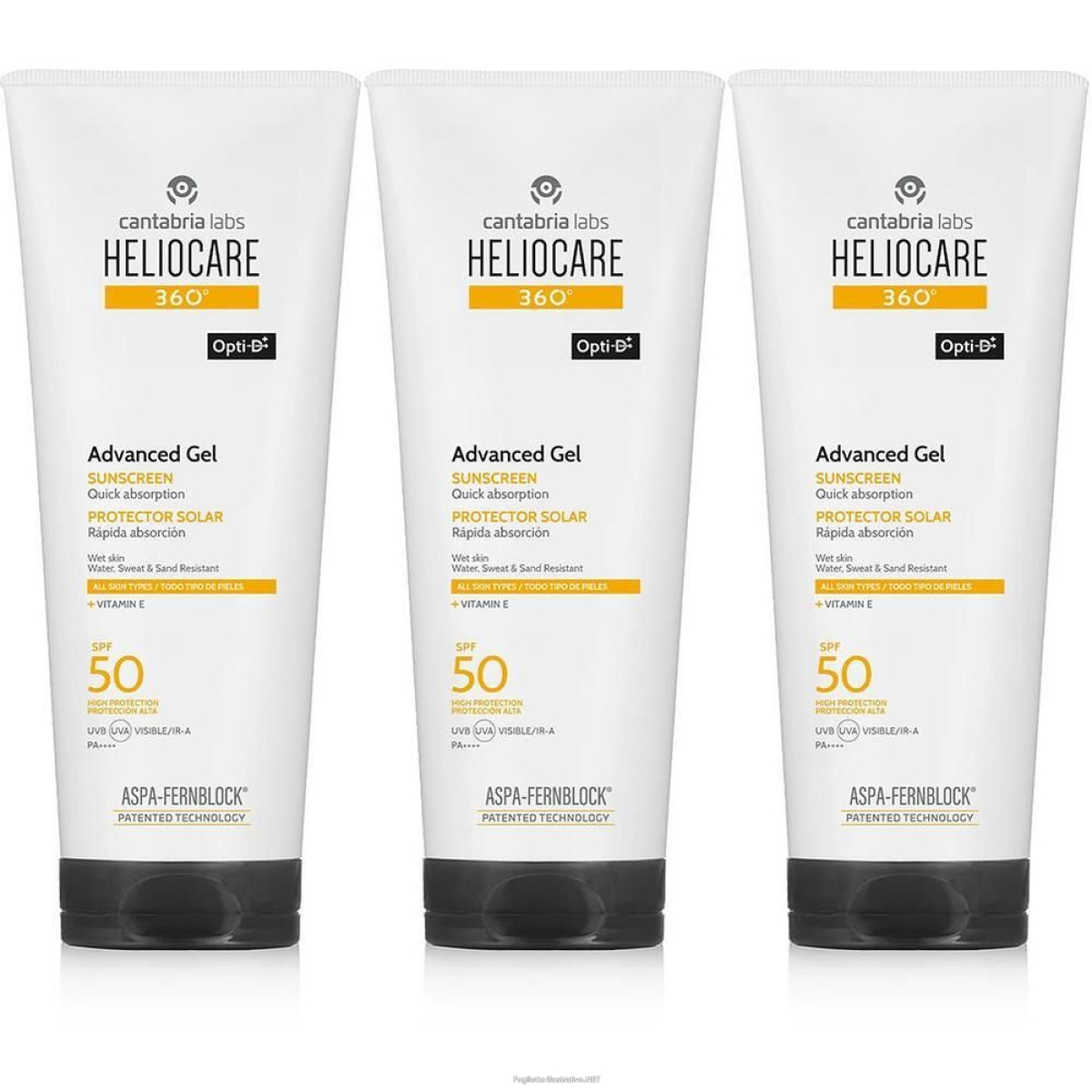Trova prezzi di heliocare 360° advanced gel body 3x250 ml e compra online