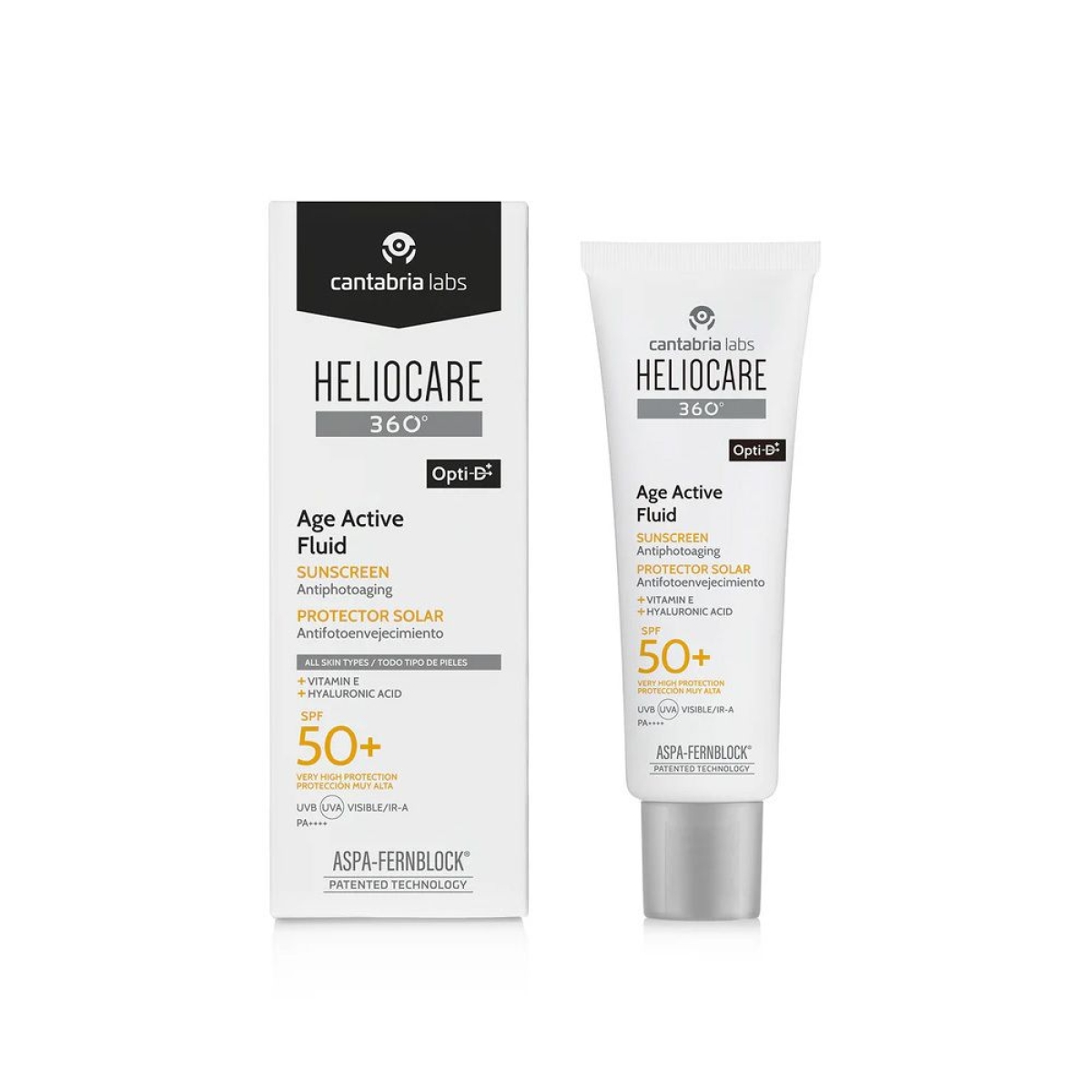 Trova prezzi di Heliocare® 360° age active fluid spf 50 ml gel e compra online