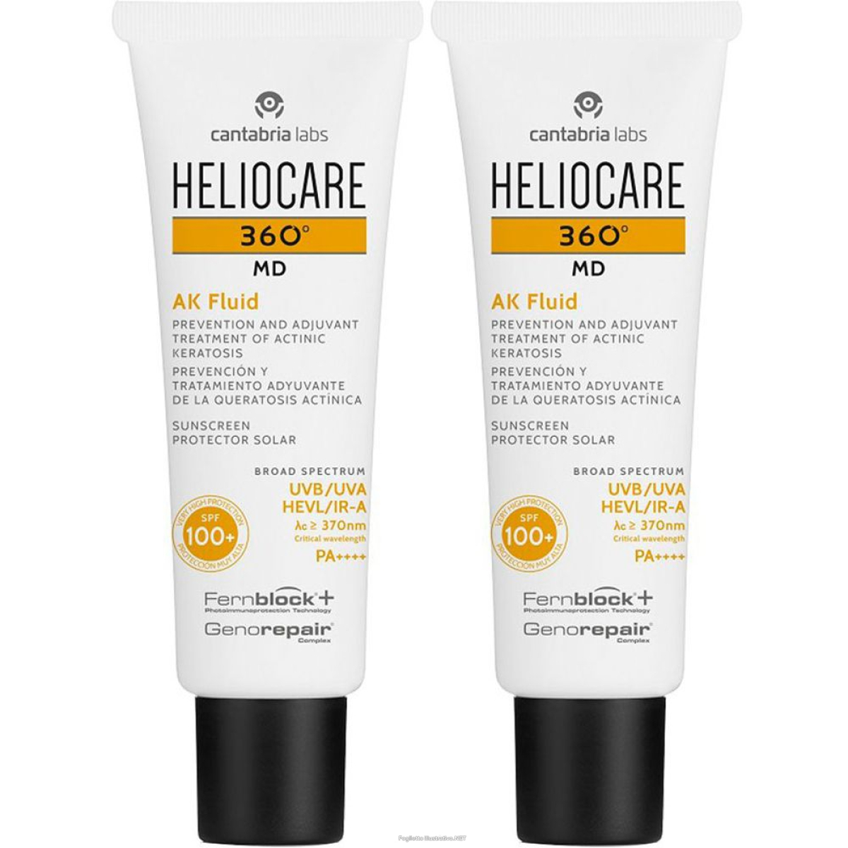Trova prezzi di heliocare 360° md ak set da 2 2x50 ml crema e compra online