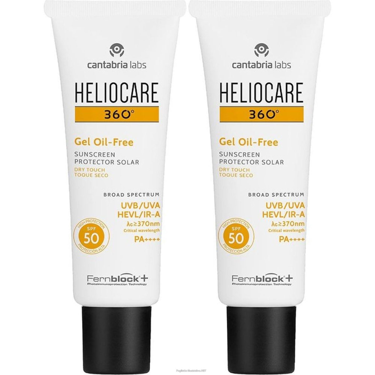 Trova prezzi di heliocare 360° oil free spf 50 set da 2 2x50 ml crema solare e compra online