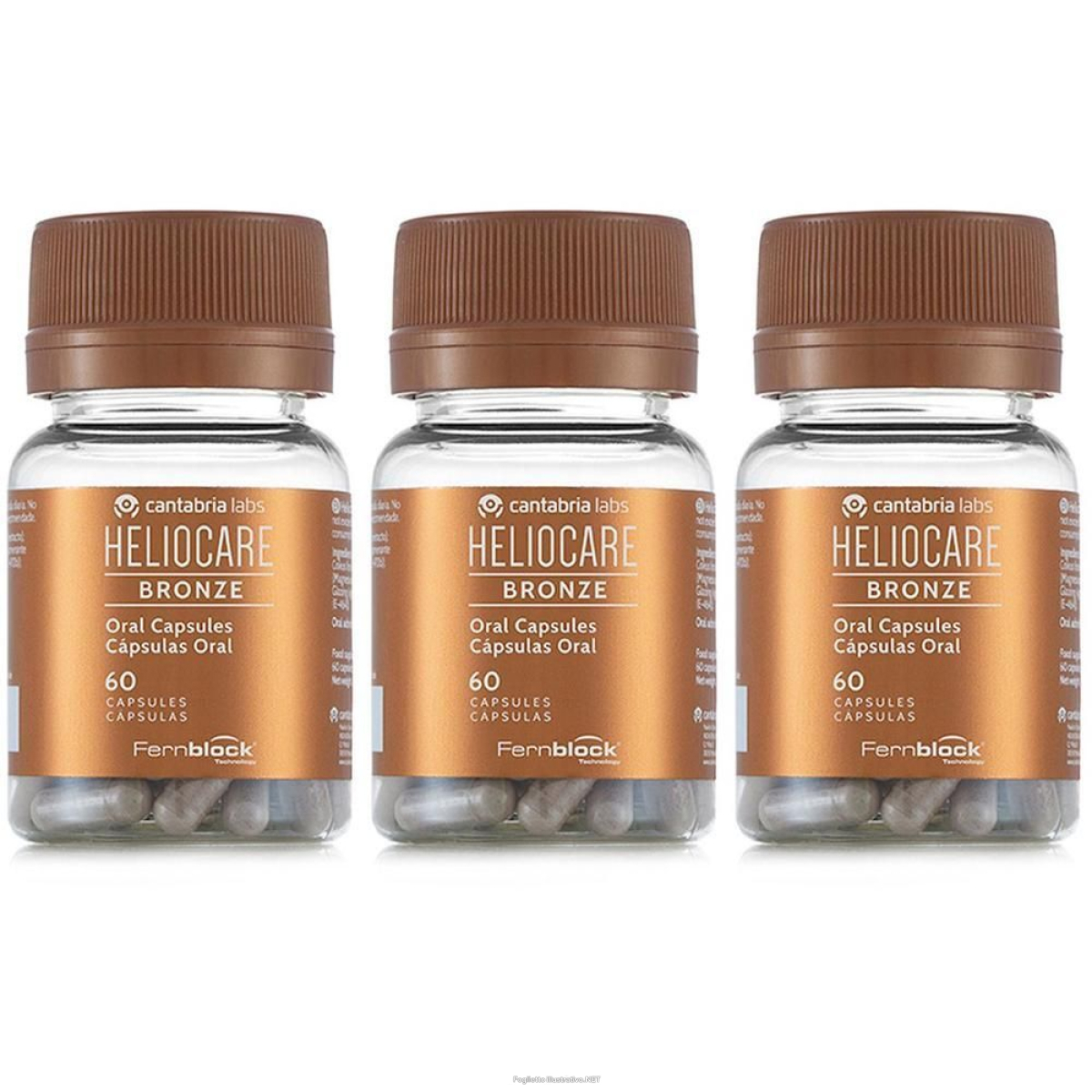 Trova prezzi di heliocare bronze capsule 3x16,9 g e compra online