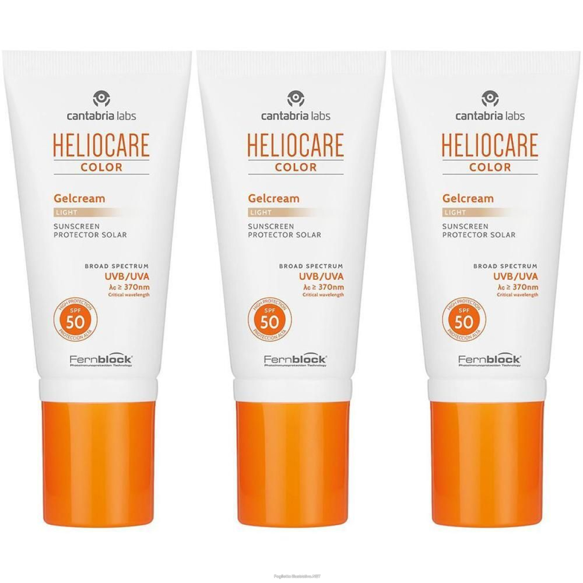 Trova prezzi di heliocare color light sfp 50 3x50 ml e compra online