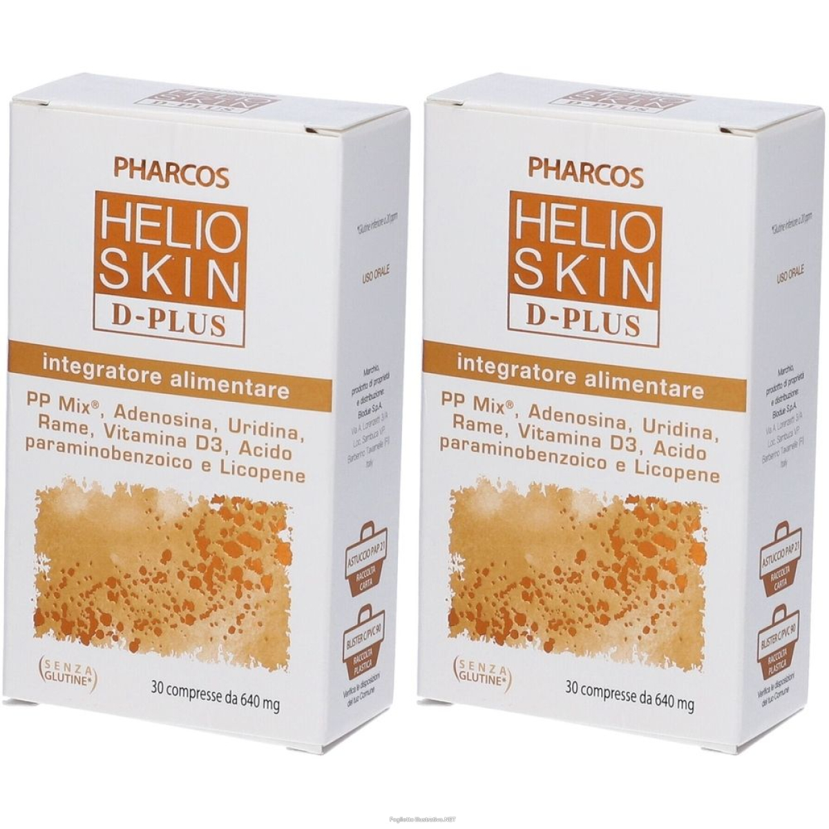Trova prezzi di helioskin d-plus pharcos 30 compresse set da 2 g e compra online