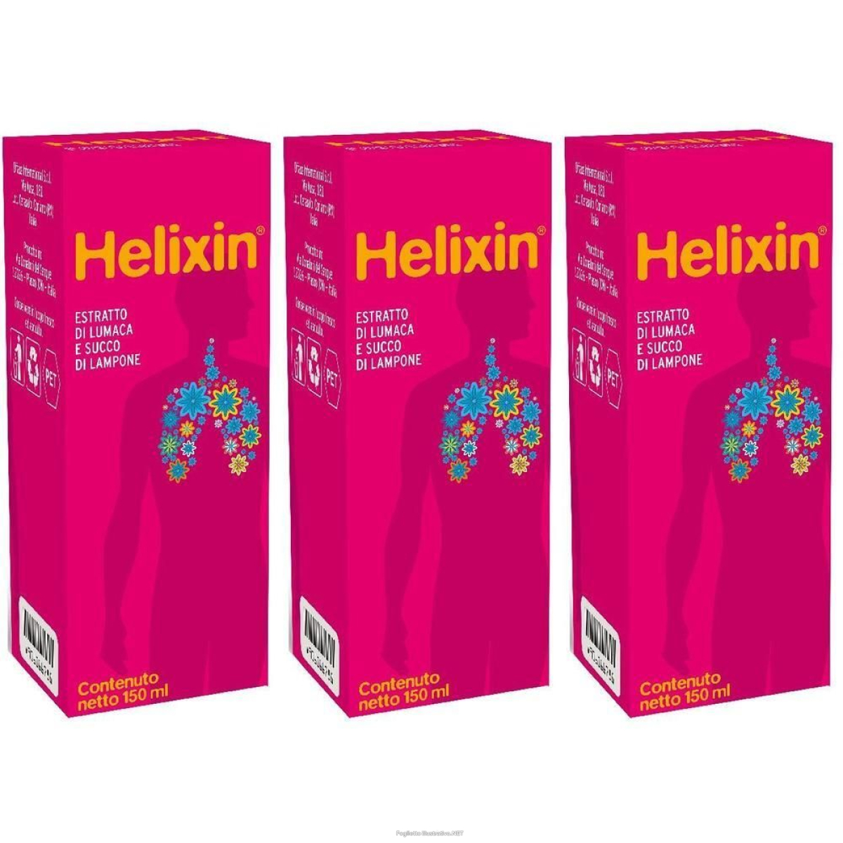 Trova prezzi di helixin® sciroppo 3x150 ml per la tosse e compra online