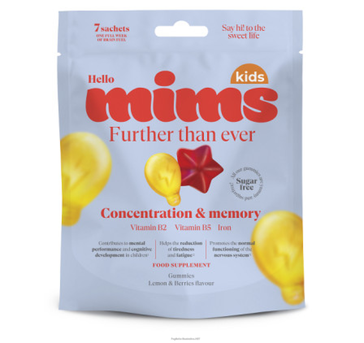 Trova prezzi di hello mims further than ever concentration & memory per bambini al gusto frutta 7 bustine e compra online