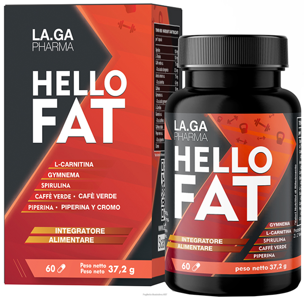 Trova prezzi di hellofat 60 capsule e compra online