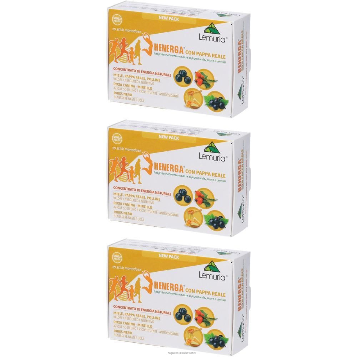 Trova prezzi di henerga pappa reale stick 3x100 ml soluzione orale e compra online