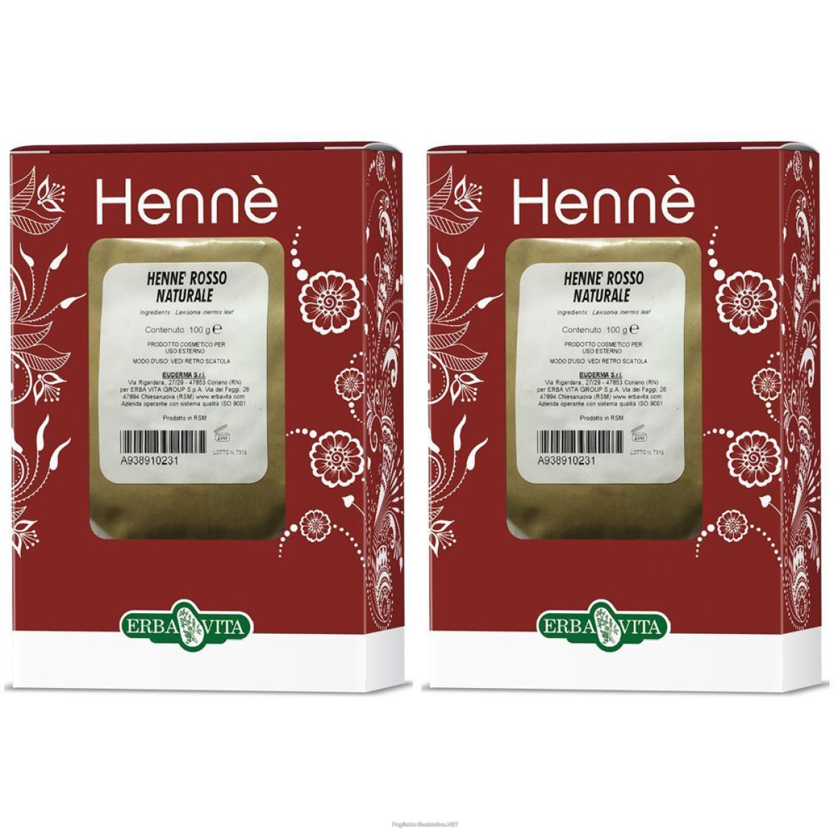 Trova prezzi di henne color cap ro nat 100g set da 2 2x100 g e compra online