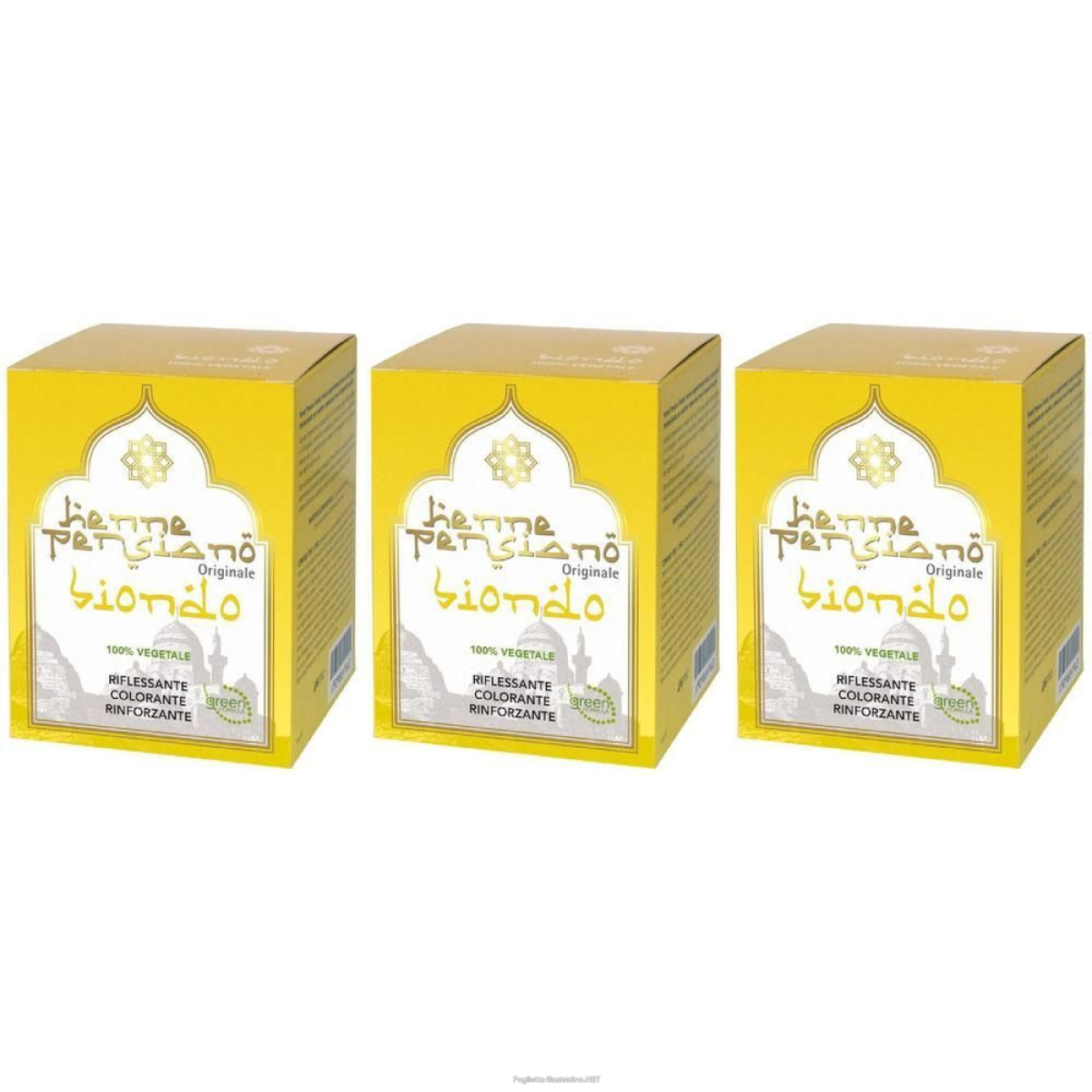 Trova prezzi di Henne' Persiano Bio Biondo 150 g 3x150 g e compra online
