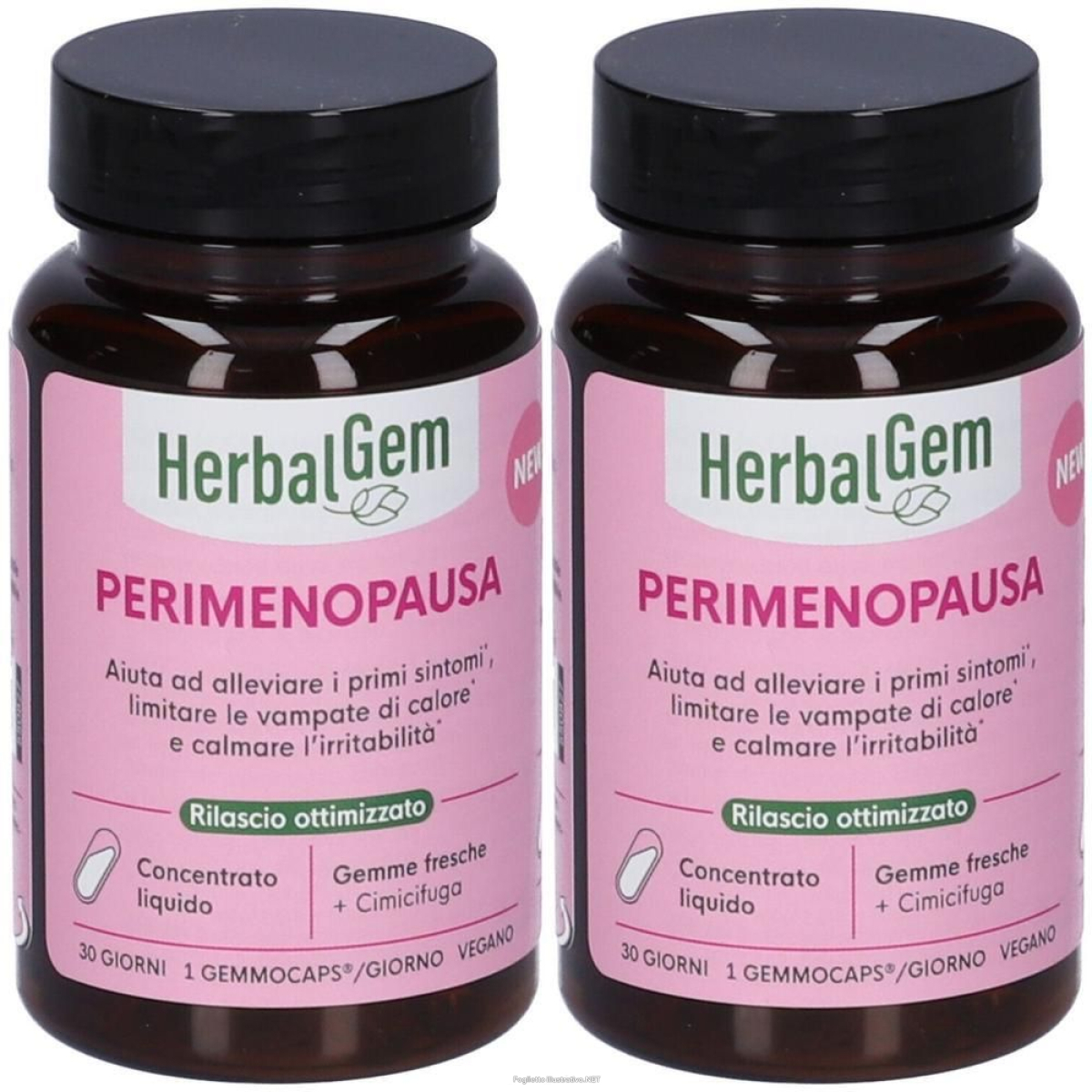 Trova prezzi di herbal gem gemmocaps perimenopausa capsule 2x26,64 g e compra online