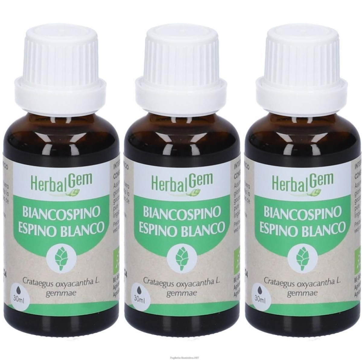 Trova prezzi di herbalgem biancospino gemme concentrato di fresche gocce 3x30 ml e compra online
