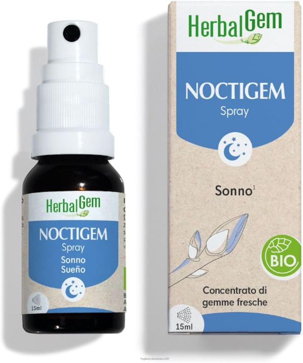Trova prezzi di herbalgem noctigem sonno concentrato di gemme fresche gocce 15 ml spra e compra online