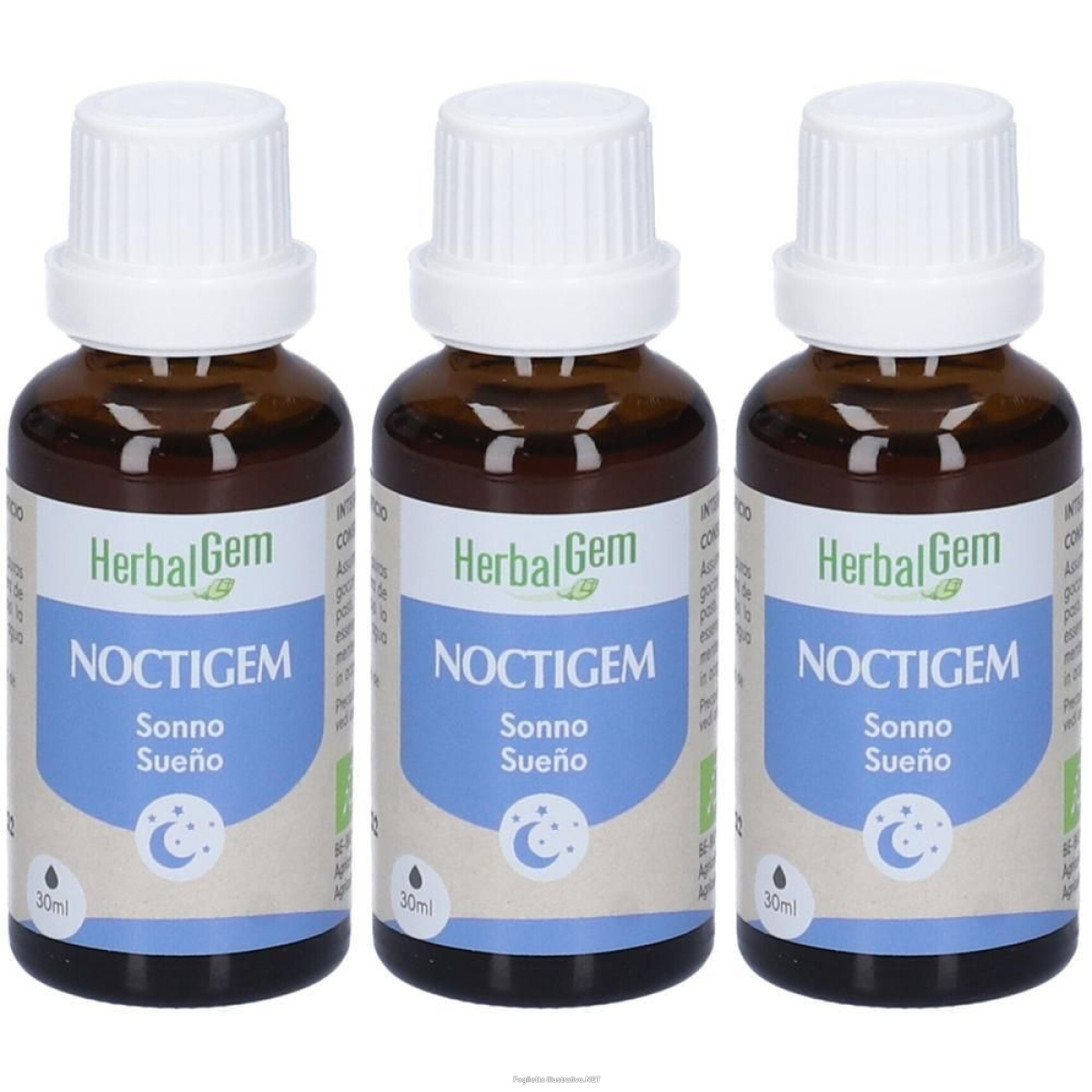 Trova prezzi di herbalgem noctigem sonno concentrato di gemme fresche gocce 3x30 ml e compra online