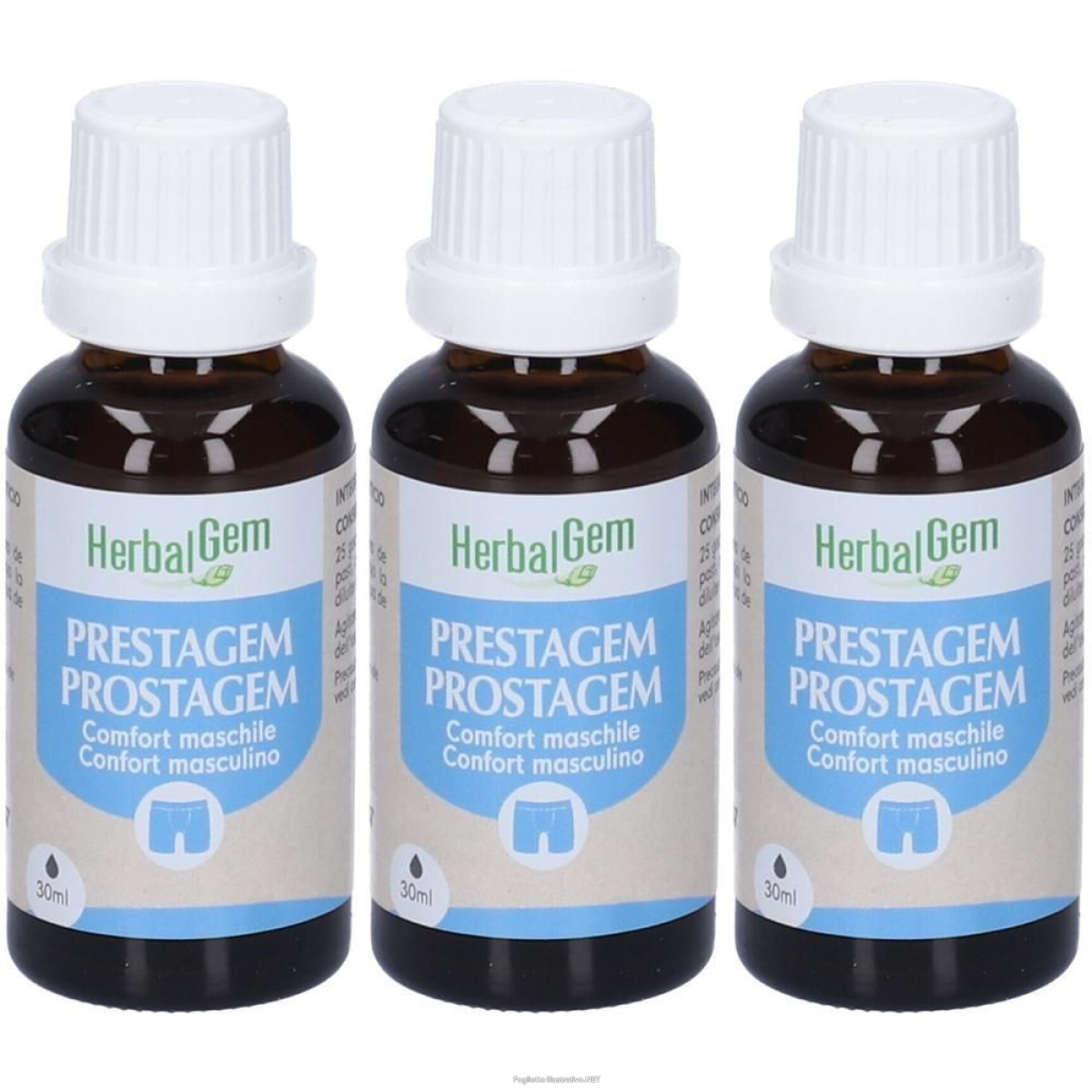 Trova prezzi di herbalgem prestagem comfort maschile concentrato di gemme fresche gocc e compra online