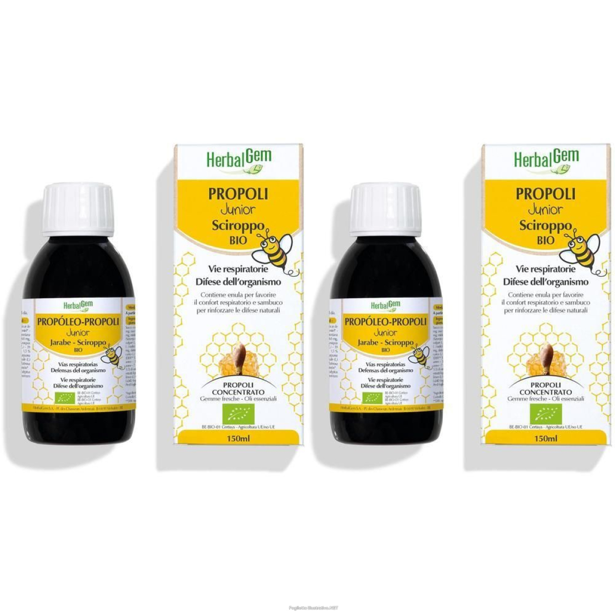 Trova prezzi di herbalgem propoli junior bio sciroppo vie respiratorie e difese dell´o e compra online