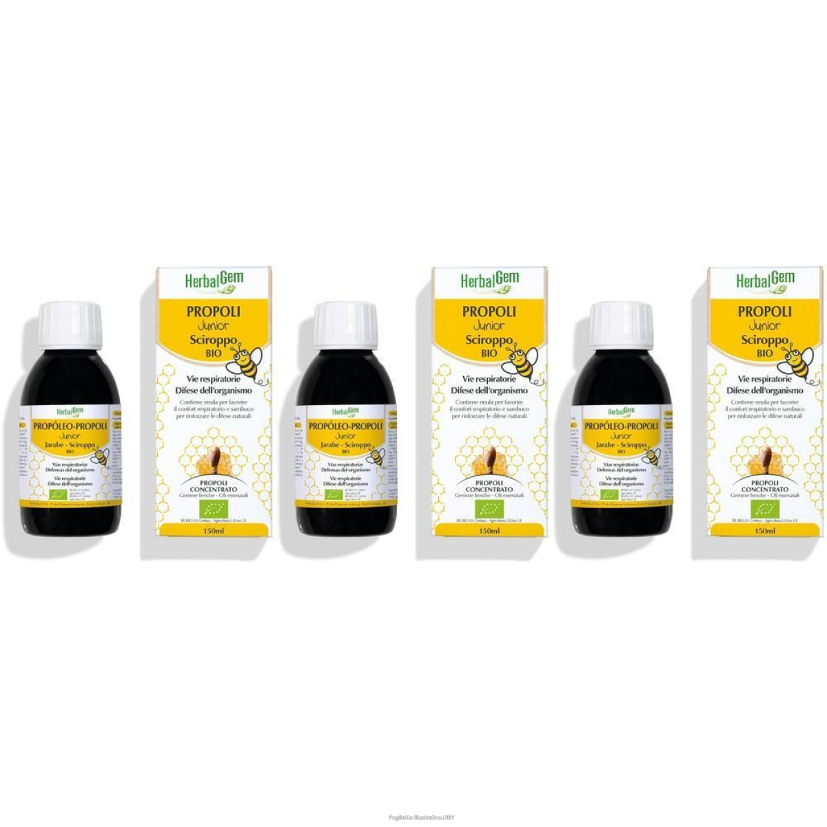Trova prezzi di herbalgem propoli junior bio sciroppo vie respiratorie e difese dell´o e compra online