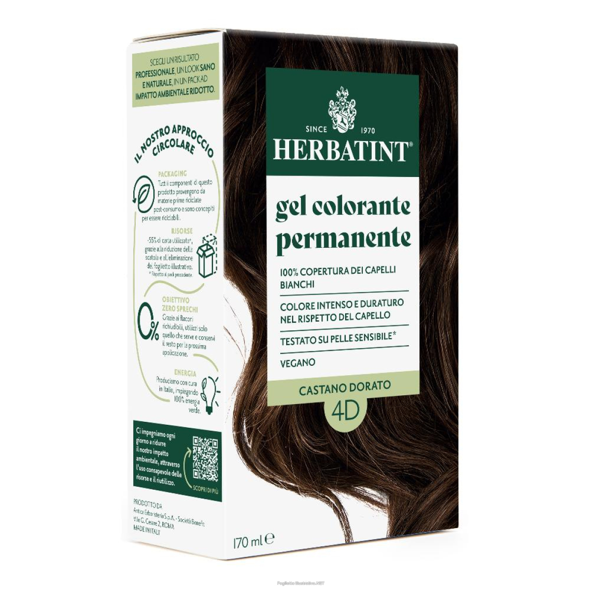 Trova prezzi di herbatint 4d castano dorato 170 ml e compra online