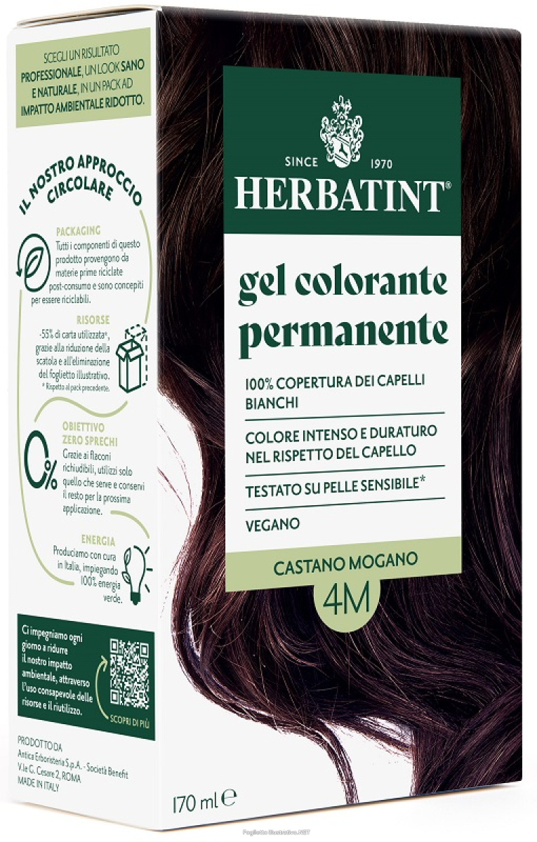 Trova prezzi di herbatint 4m castano mogano 170 ml e compra online