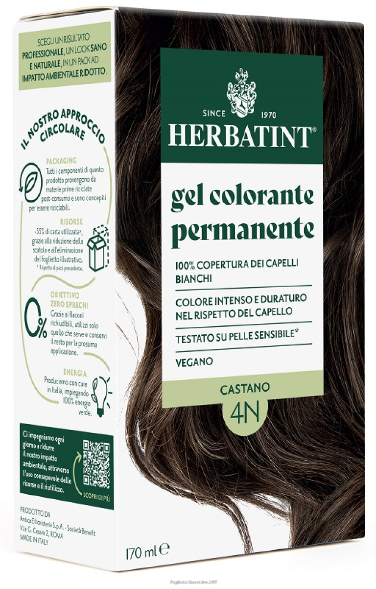 Trova prezzi di herbatint 4n castano 170 ml e compra online