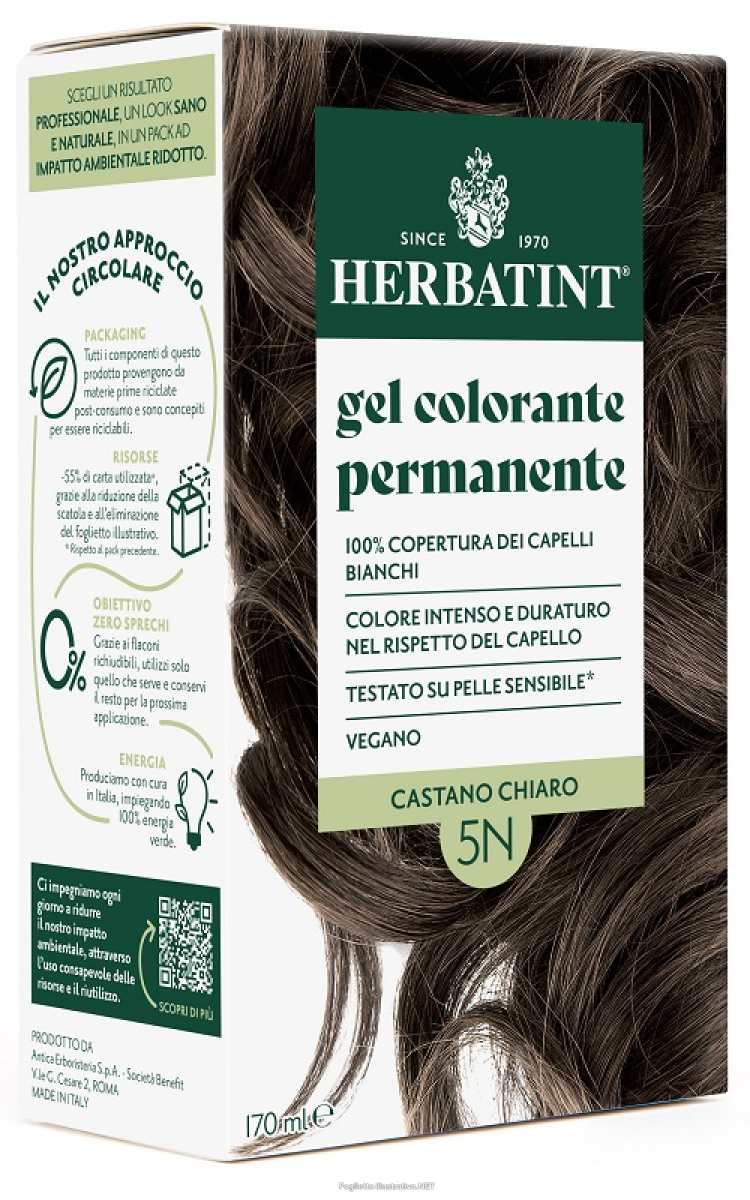 Trova prezzi di herbatint 5n castano chiaro 170 ml e compra online