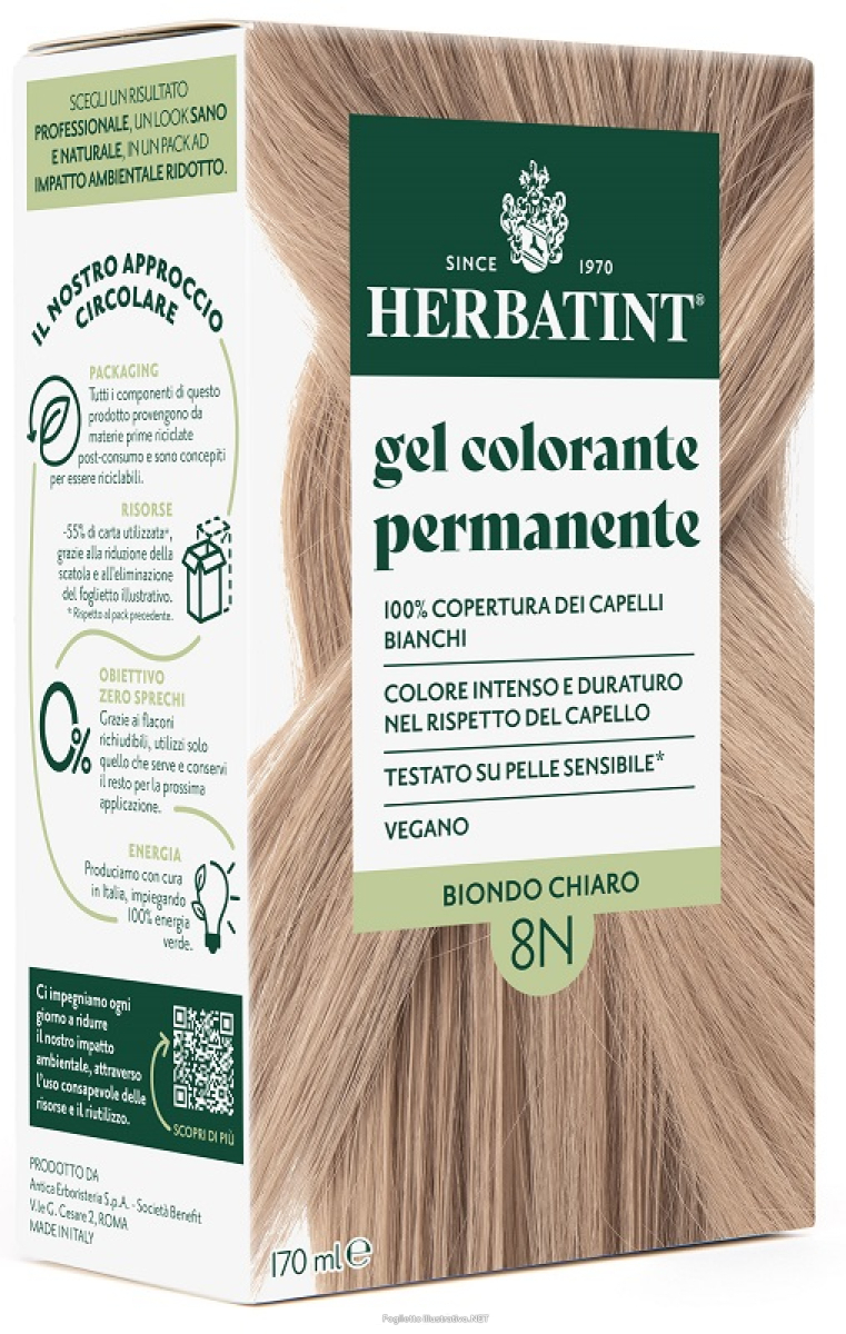 Trova prezzi di herbatint 8n biondo chi 170ml e compra online