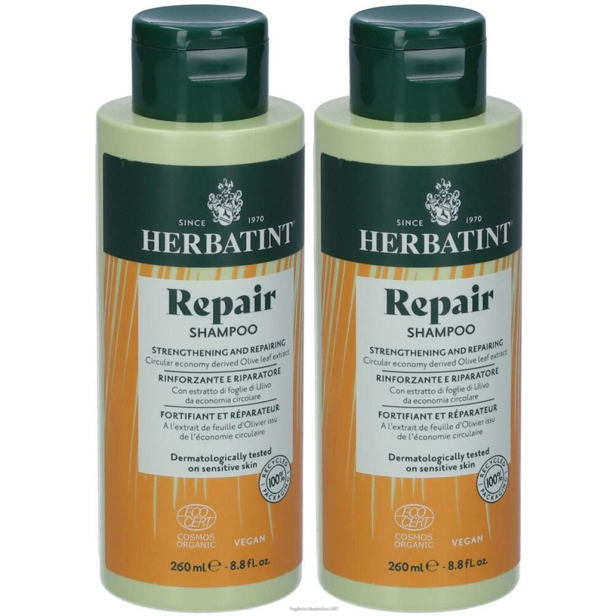 Trova prezzi di herbatint repair shampoo riparatore 260 g e compra online