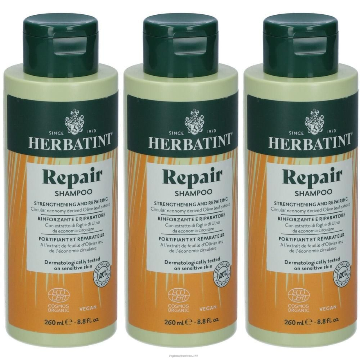 Trova prezzi di herbatint repair shampoo riparatore 260 g e compra online